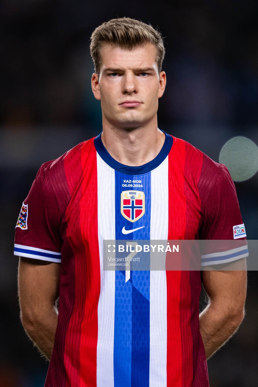 Alexander Sørloth of Norway