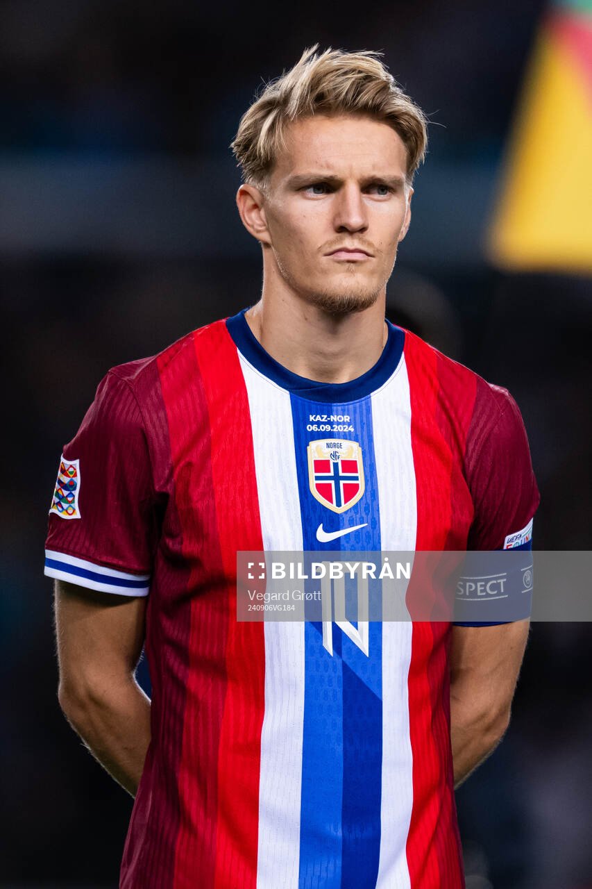 Martin Ødegaard of Norway