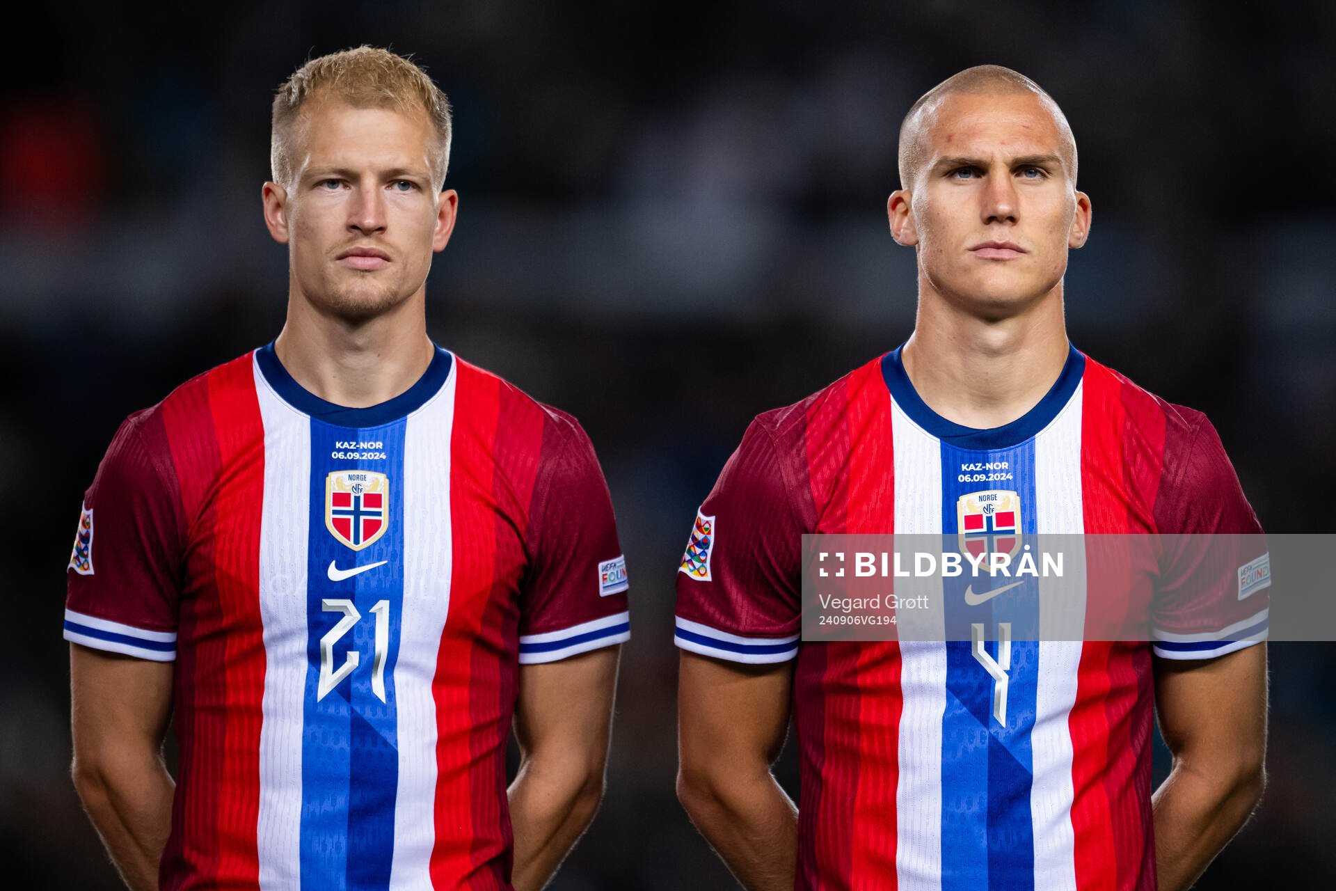Andreas Hanche-Olsen and Leo Skiri Østigård of Norway