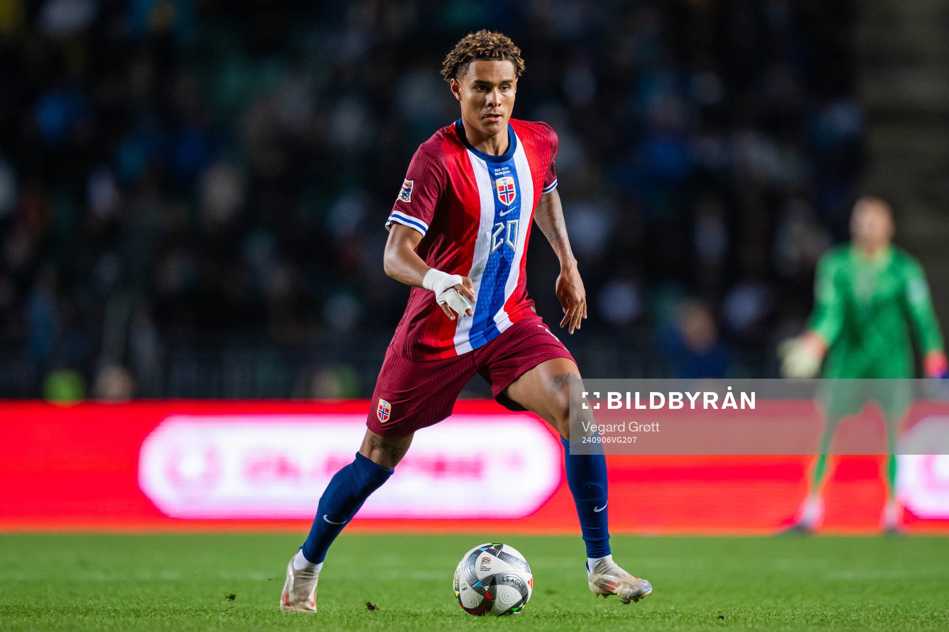 Antonio Nusa of Norway