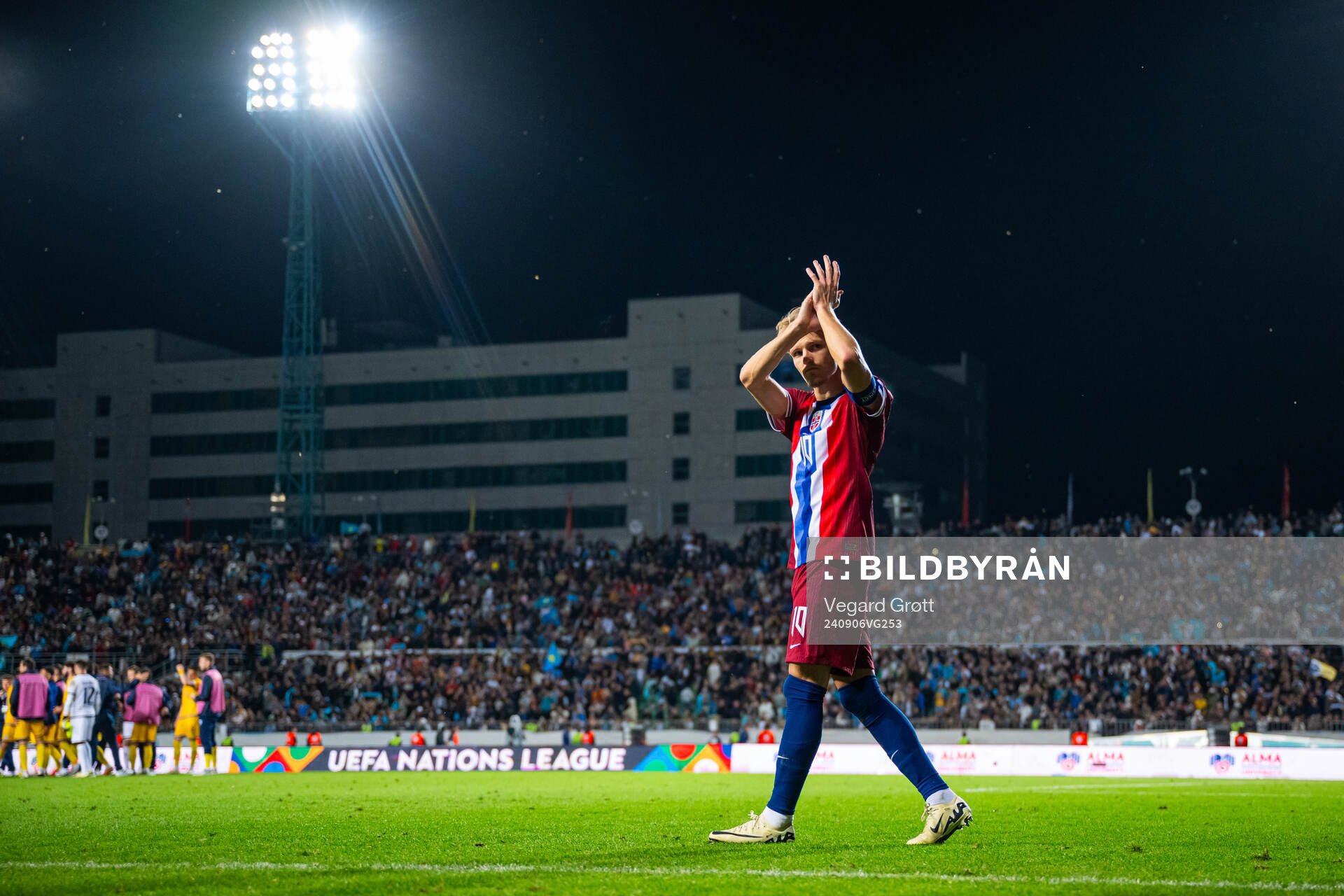 Martin Ødegaard of Norway looks dejected