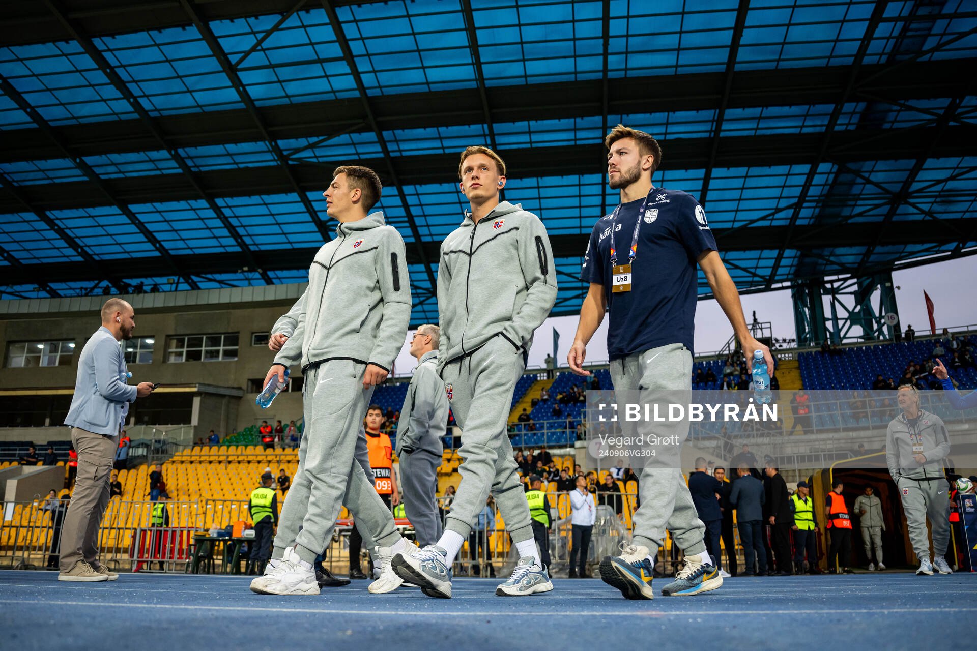 Jostein Gundersen, Marcus Holmgren Pedersen and Fredrik