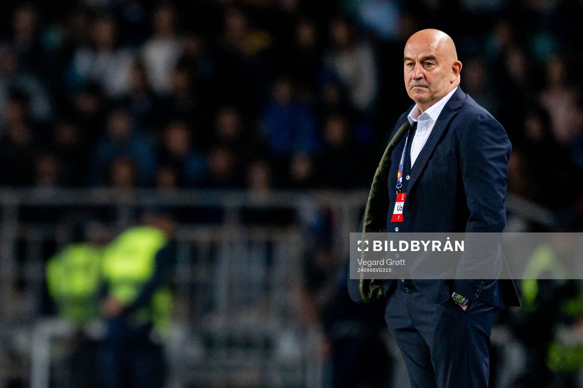 Head coach Stanislav Cherchesov of Kazakhstan