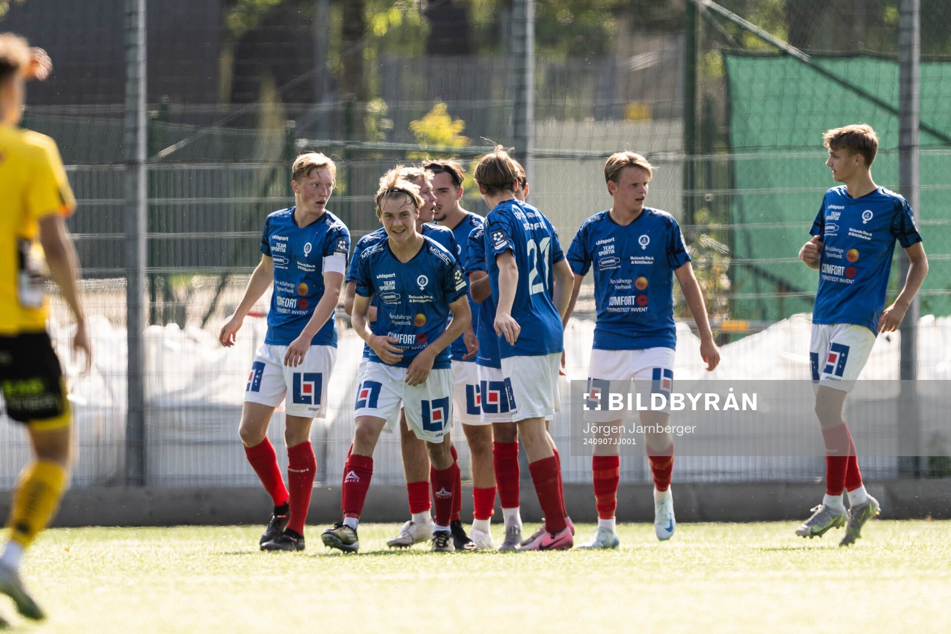Åtvidabergs spelare jublar