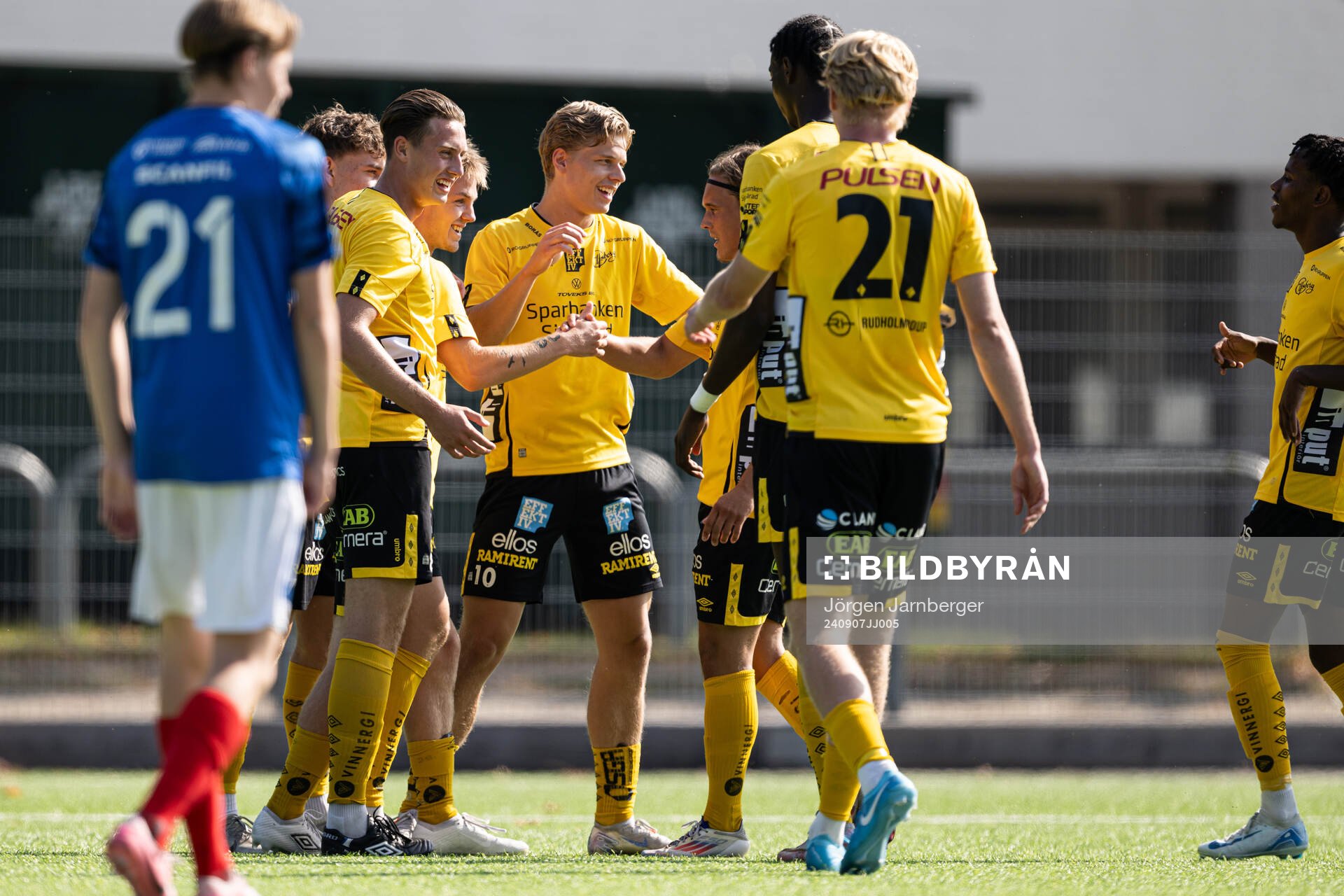 Elfsborgs spelare jublar