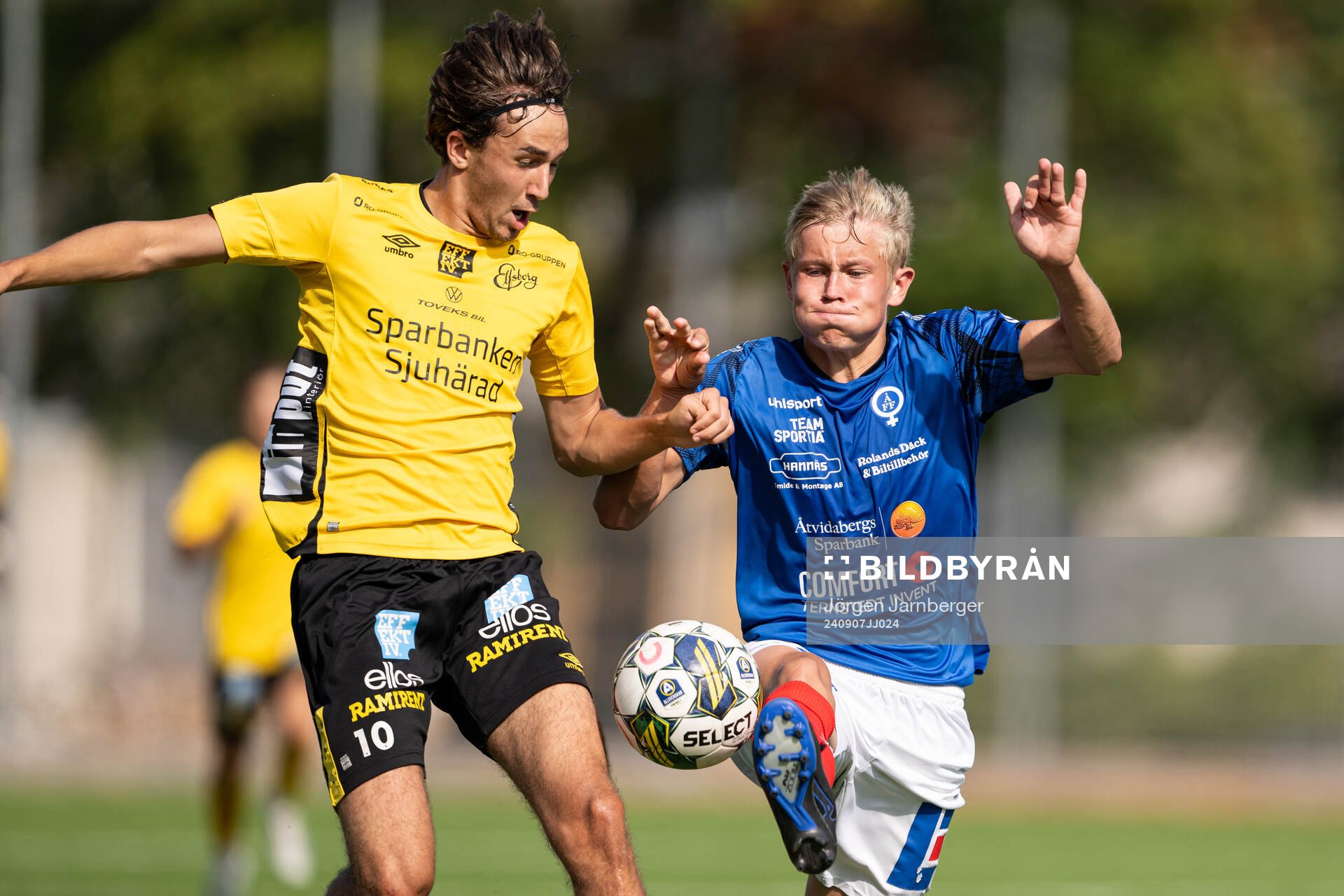 Elfsborgs Elijas Gunnergård Ortan och Åtvidabergs Erik