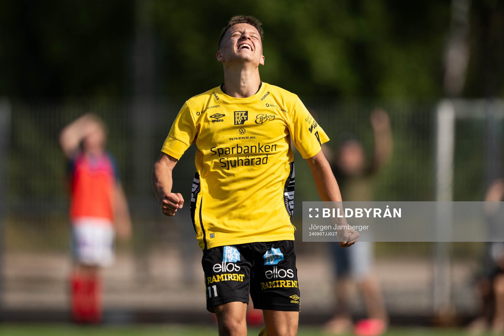 Elfsborgs Lucas Eliasson jublar