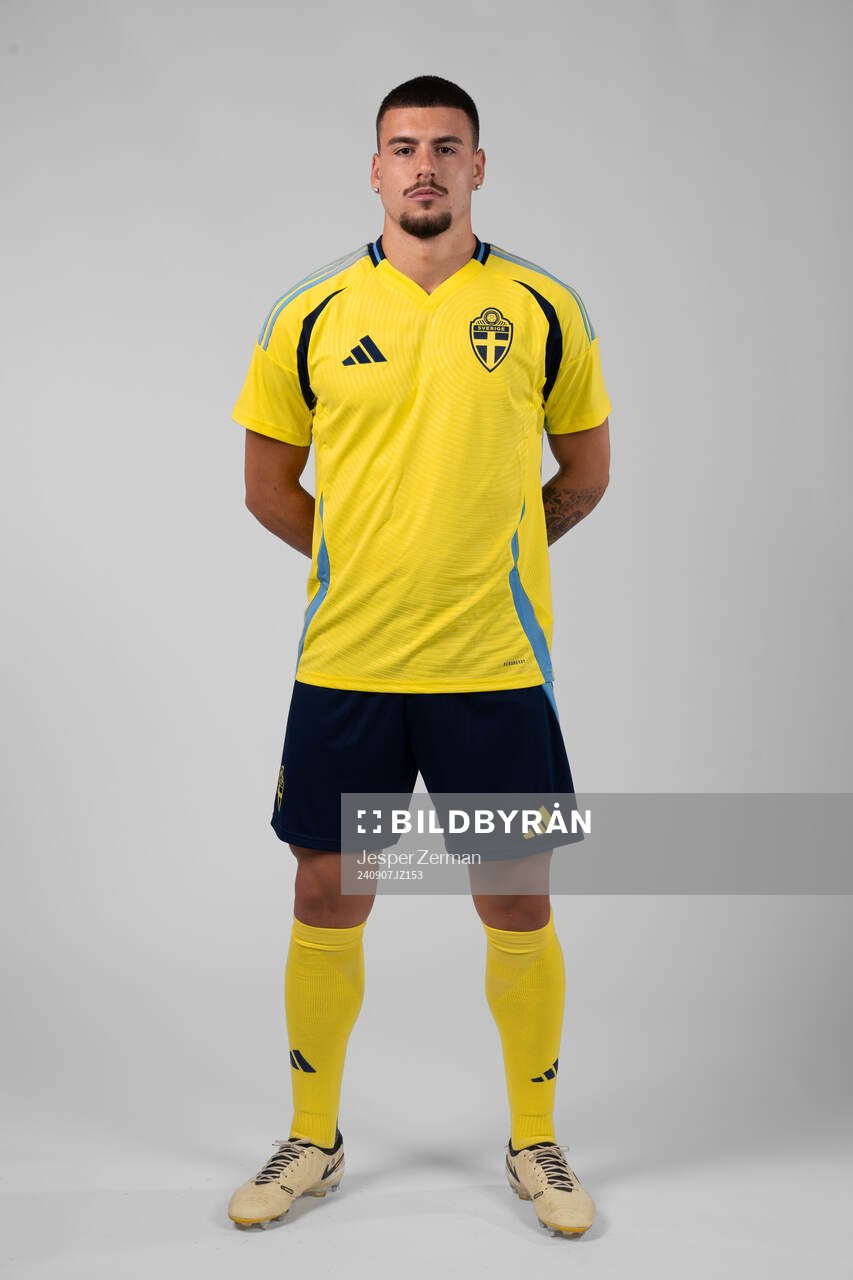 Edvin Kurtulus of the Swedish men's football national team