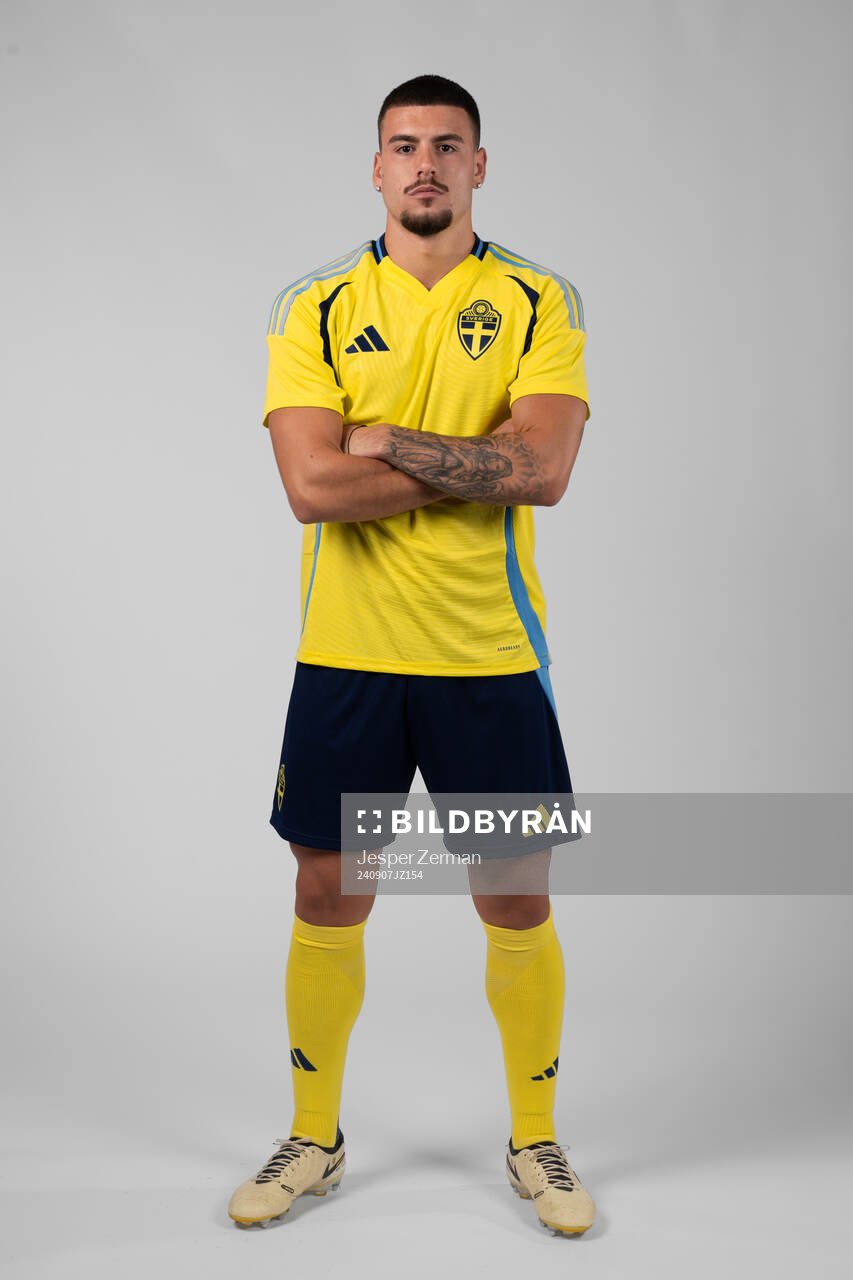 Edvin Kurtulus of the Swedish men's football national team