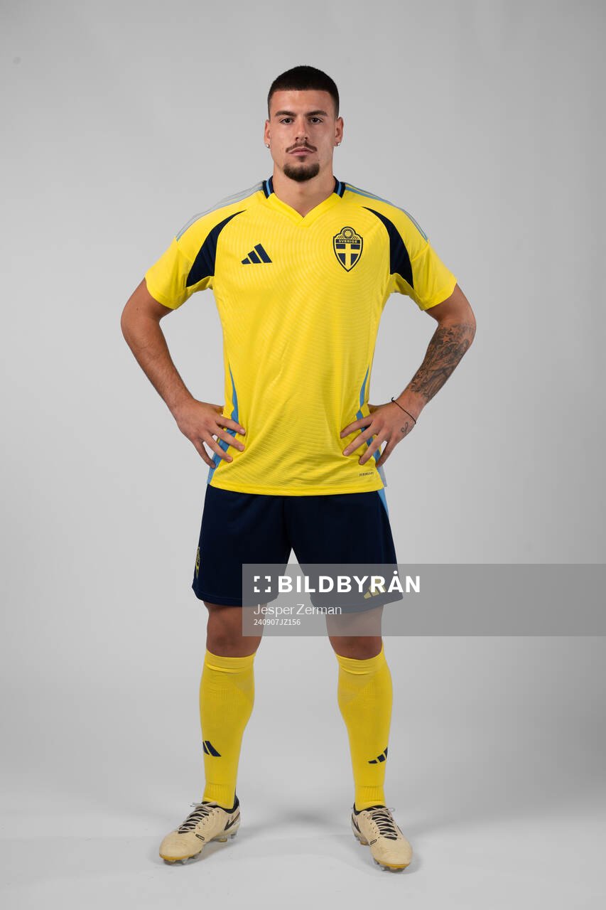 Edvin Kurtulus of the Swedish men's football national team