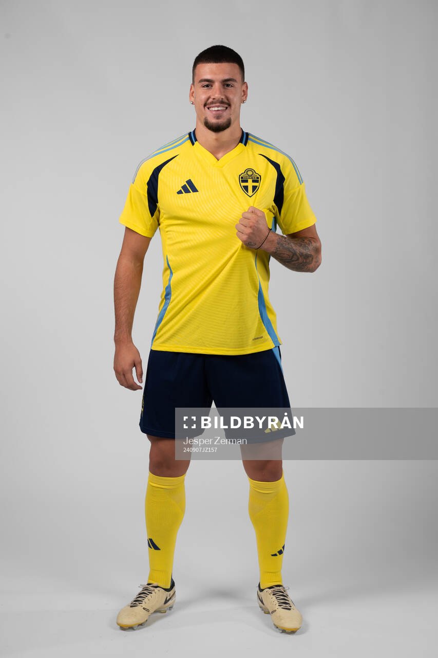 Edvin Kurtulus of the Swedish men's football national team