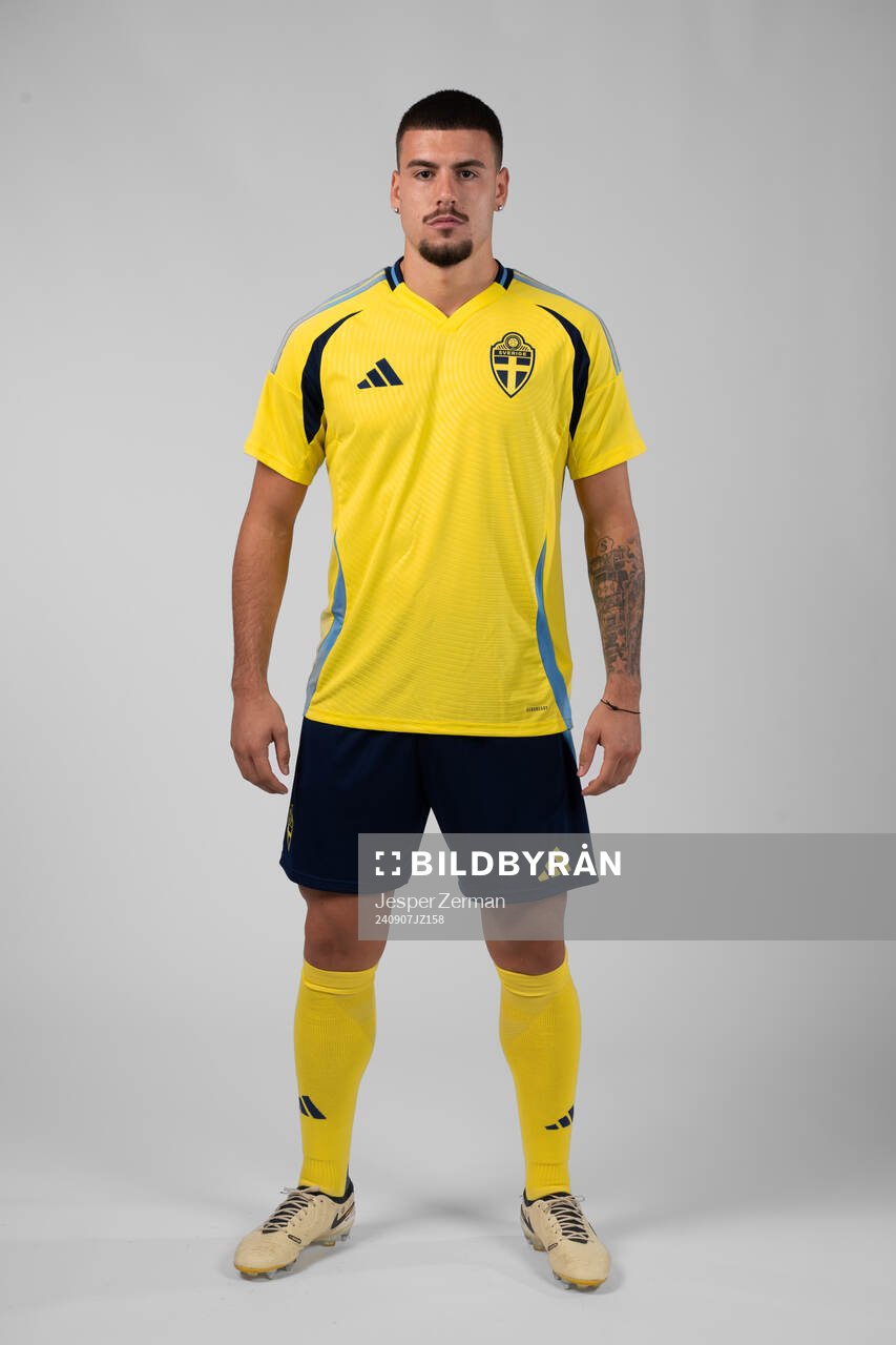 Edvin Kurtulus of the Swedish men's football national team