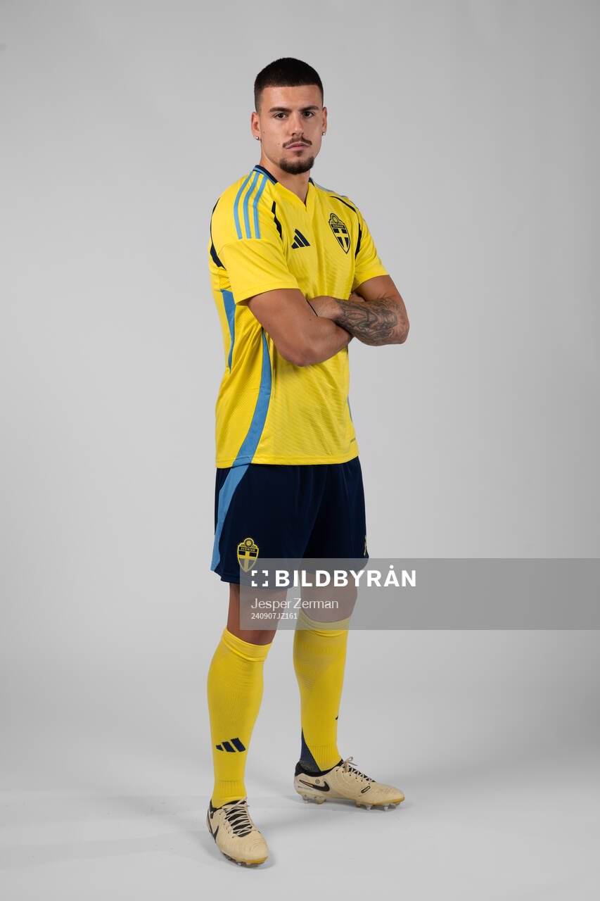 Edvin Kurtulus of the Swedish men's football national team