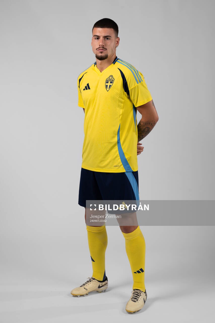 Edvin Kurtulus of the Swedish men's football national team