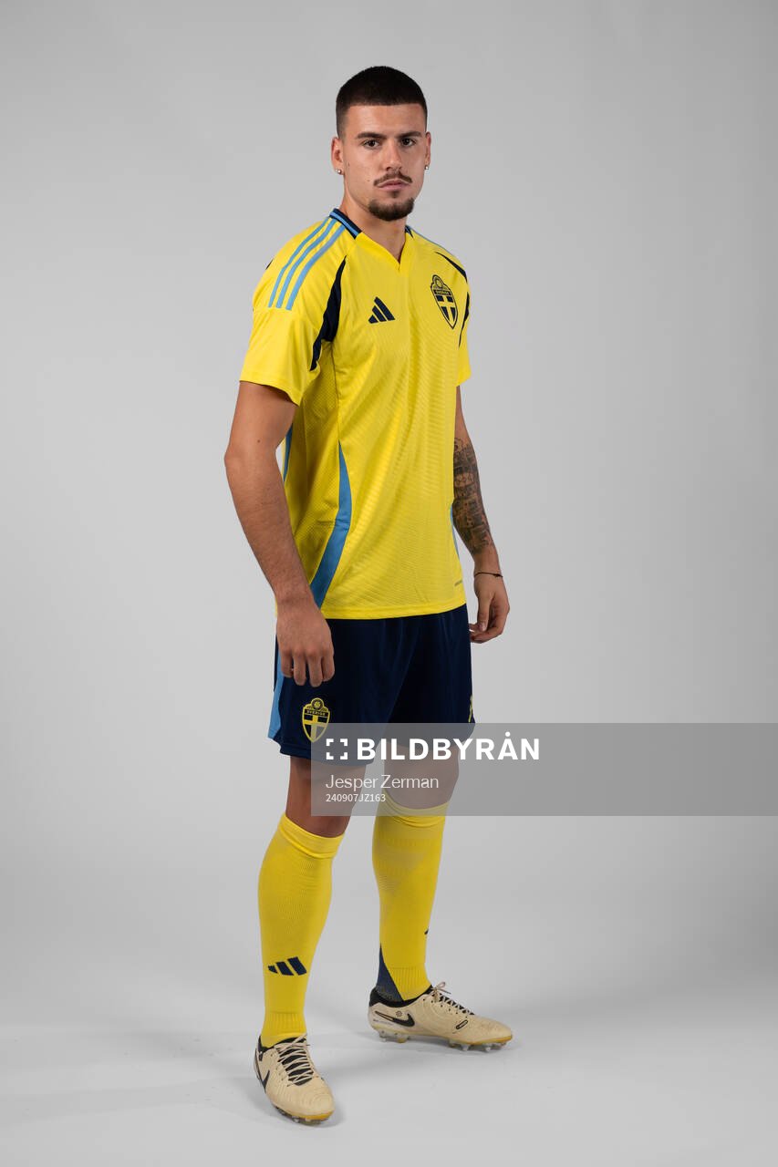 Edvin Kurtulus of the Swedish men's football national team