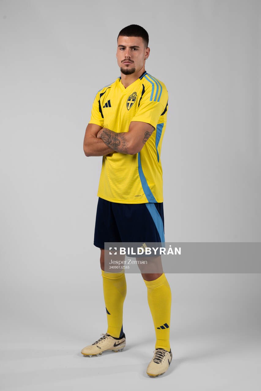 Edvin Kurtulus of the Swedish men's football national team