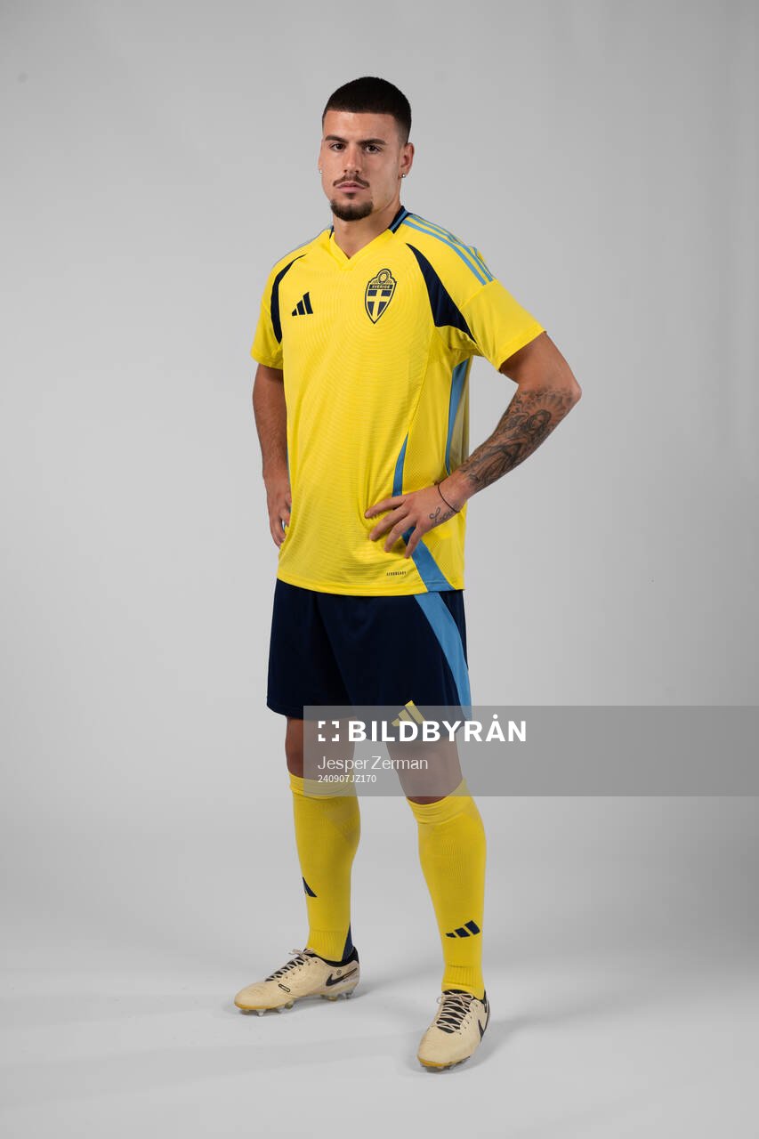 Edvin Kurtulus of the Swedish men's football national team