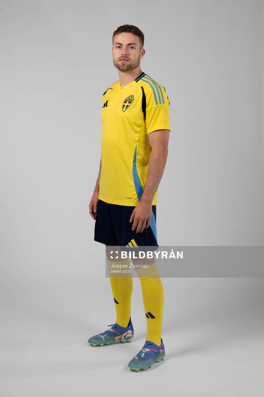 Gabriel Gudmundsson of the Swedish men's football national