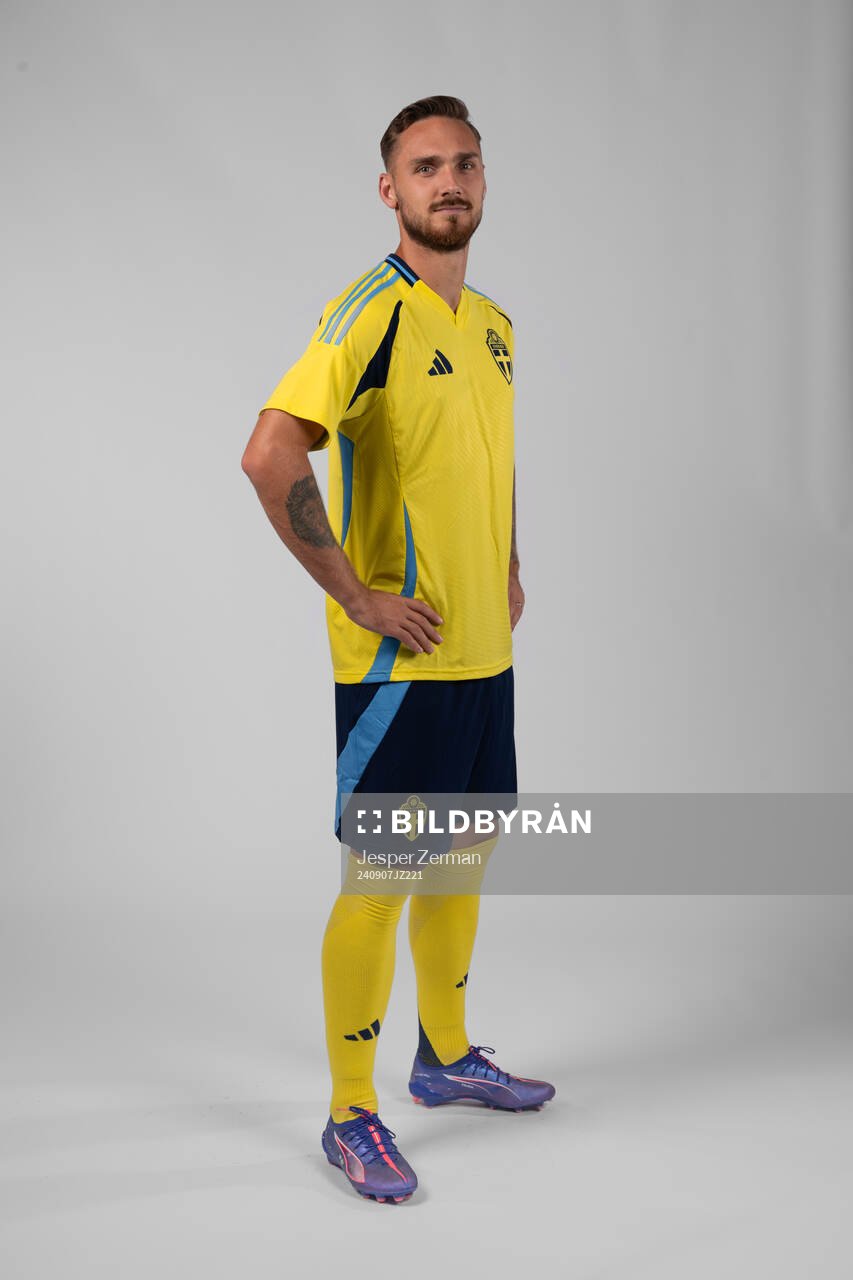 Linus Wahlqvist Egnell of the Swedish men's football