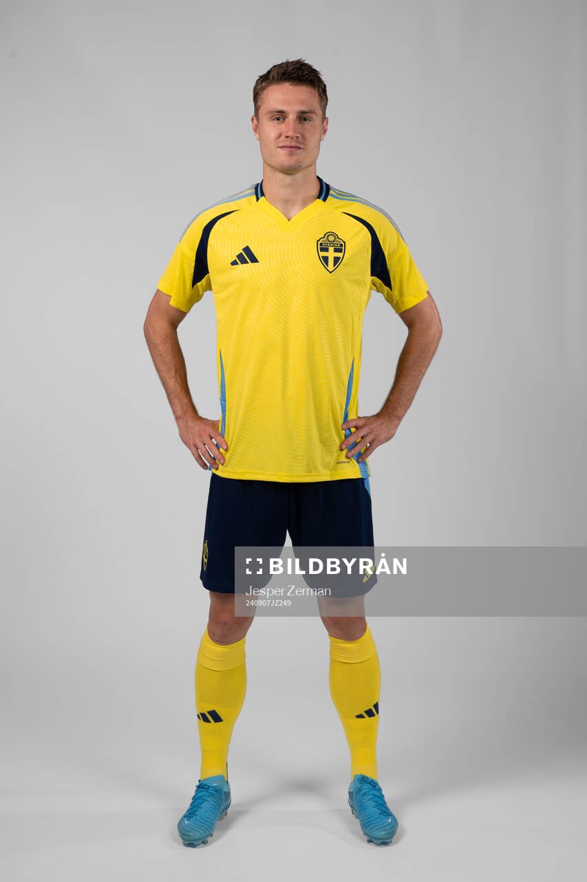 Mattias Svanberg of the Swedish men's football national