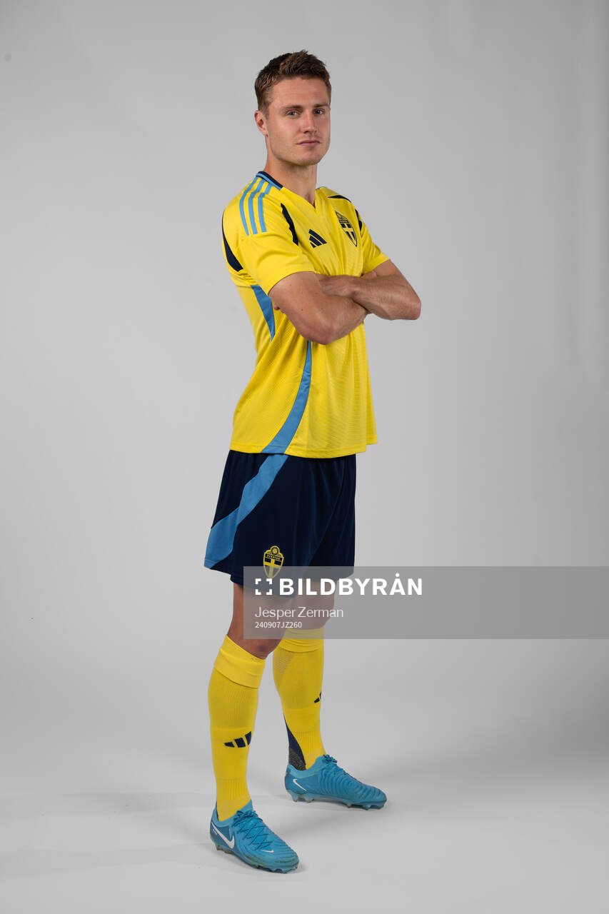 Mattias Svanberg of the Swedish men's football national