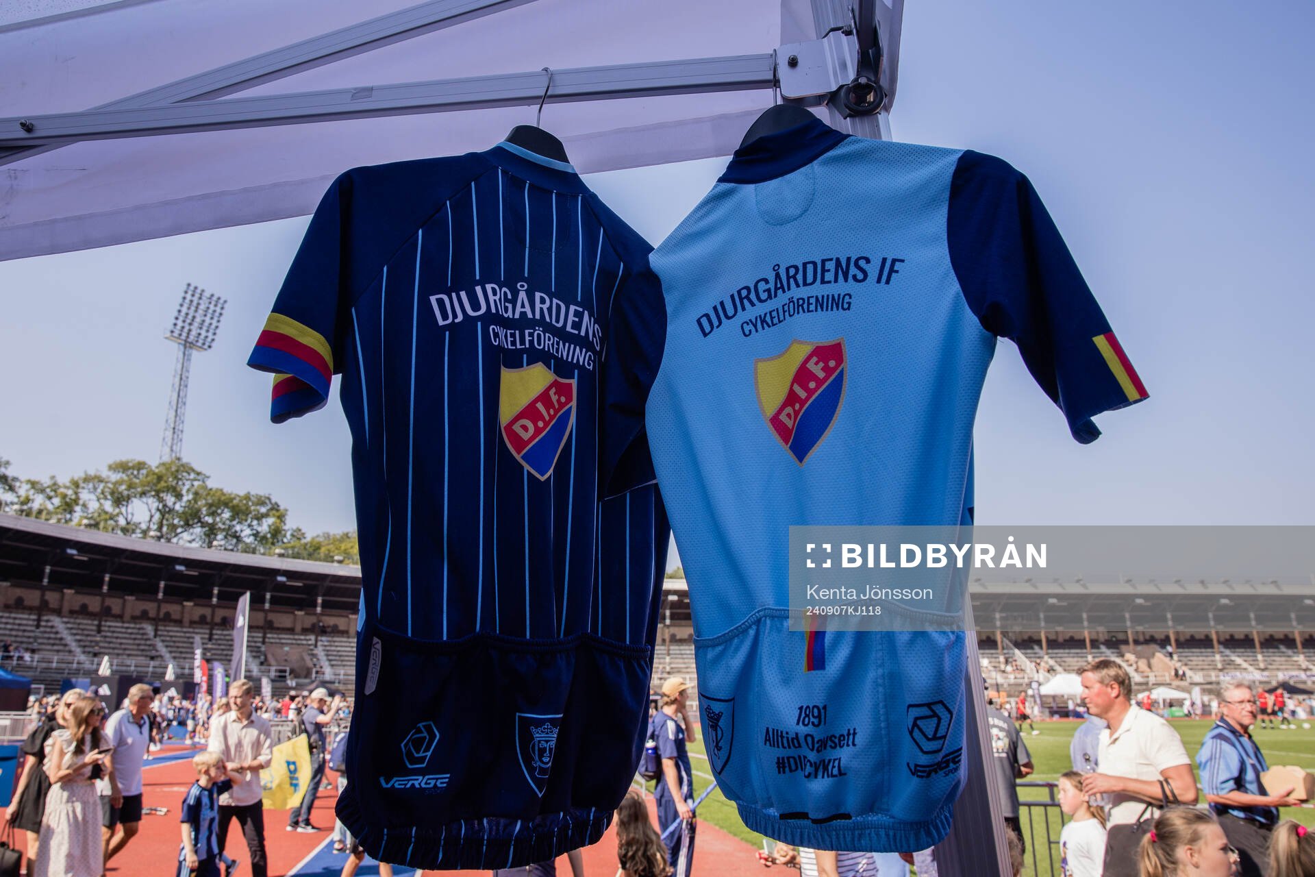 Tröjor från Djurgårdens cykelförening