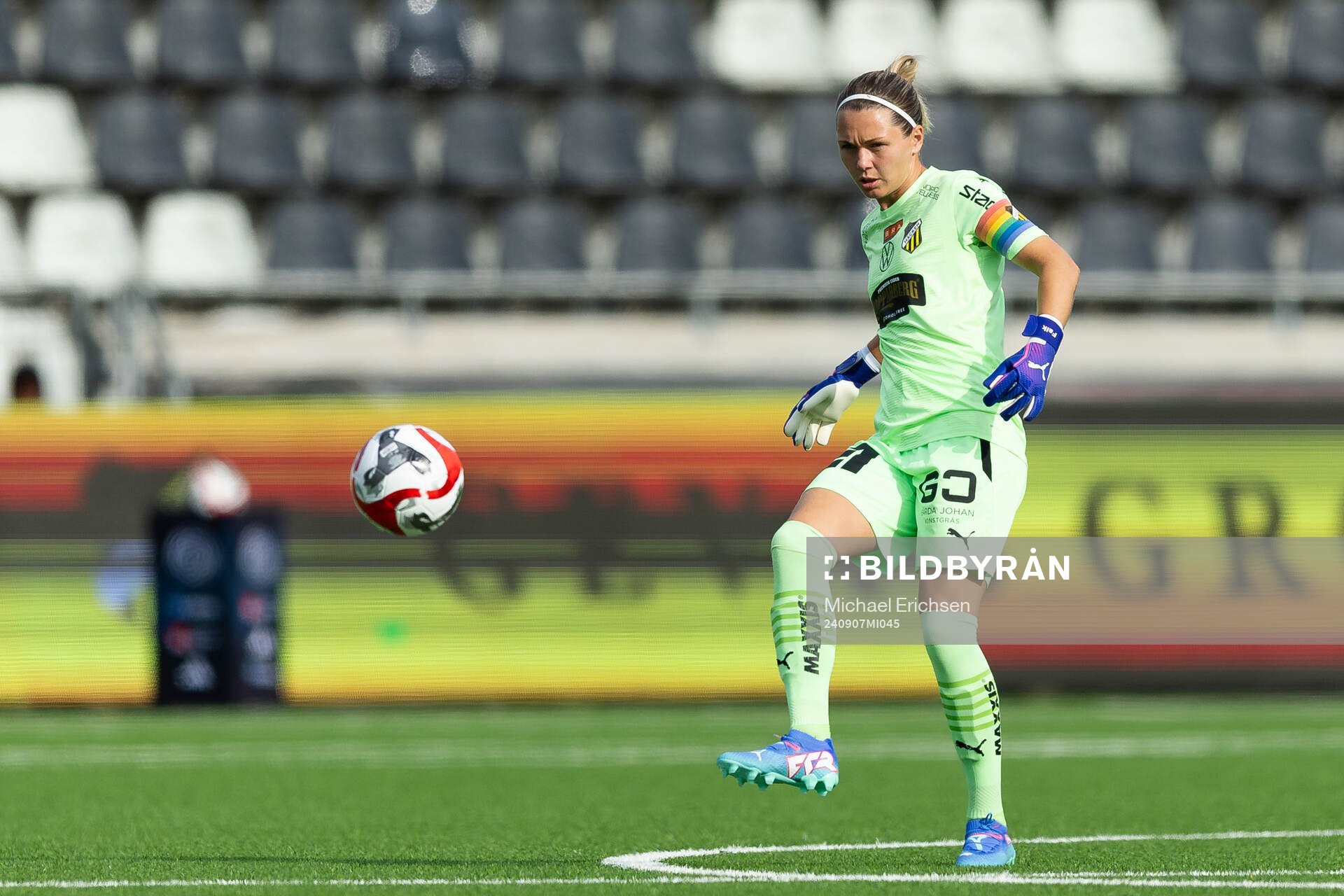 Häckens målvakt Jennifer Falk