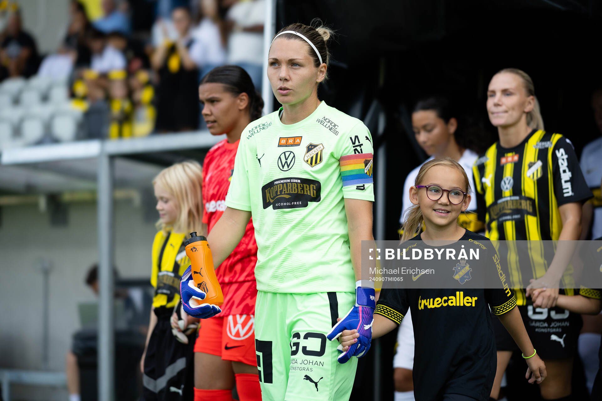 Häckens målvakt Jennifer Falk