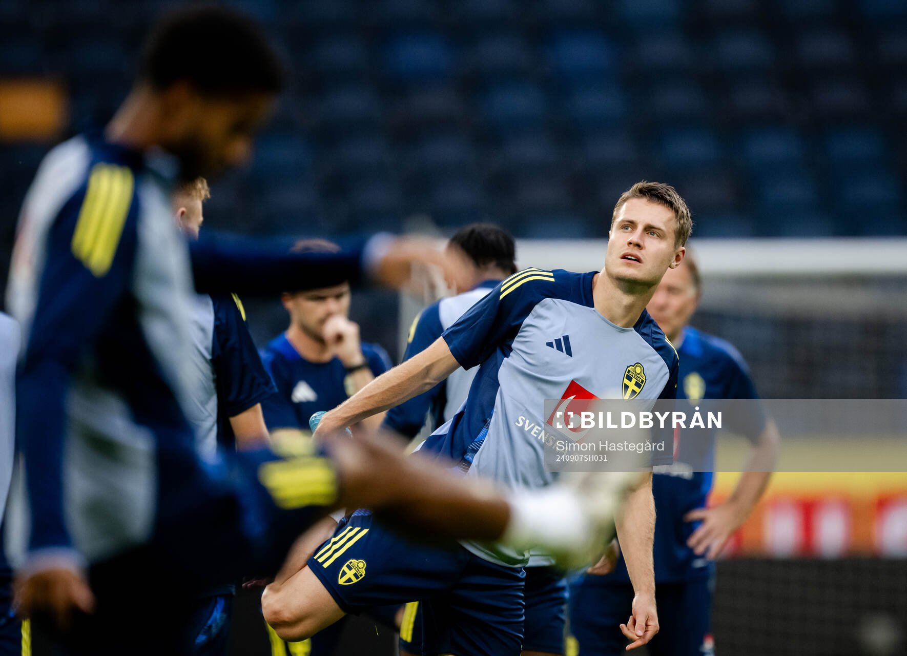 Mattias Svanberg of the Swedish men's football national