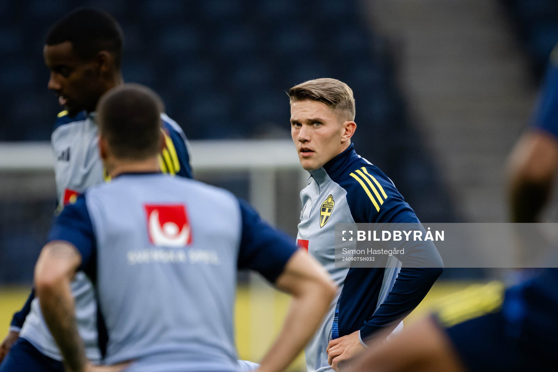 Viktor Gyökeres of the Swedish men's football national