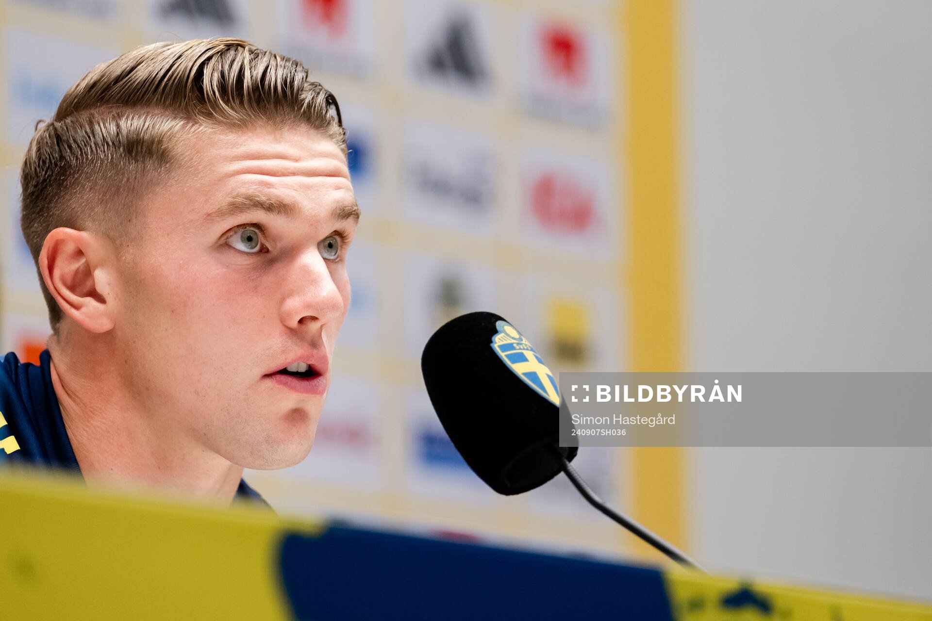 Viktor Gyökeres of the Swedish men's football national team