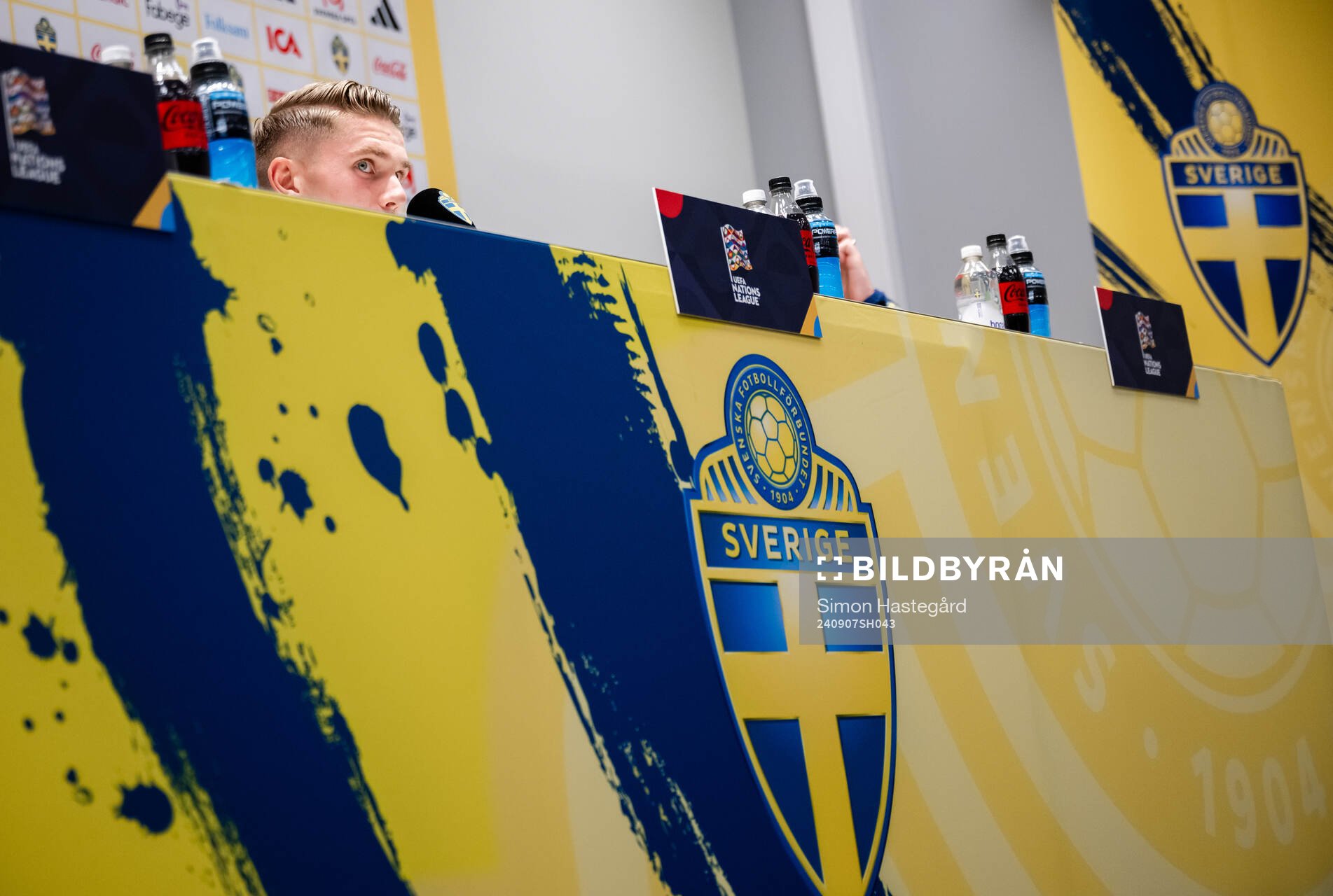 Viktor Gyökeres of the Swedish men's football national team