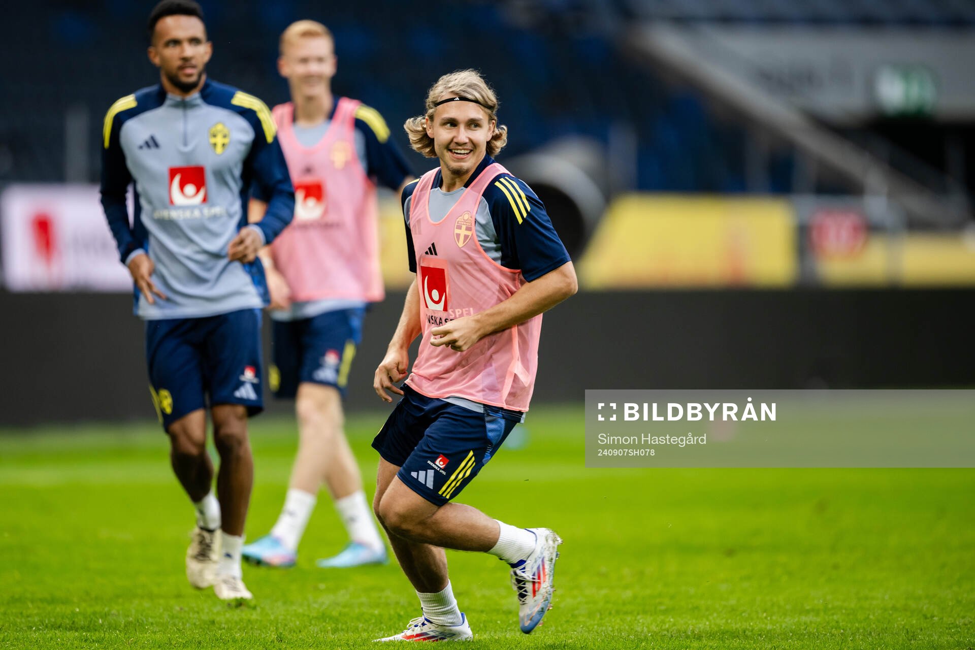 Sebastian Nanasi of the Swedish men's football national