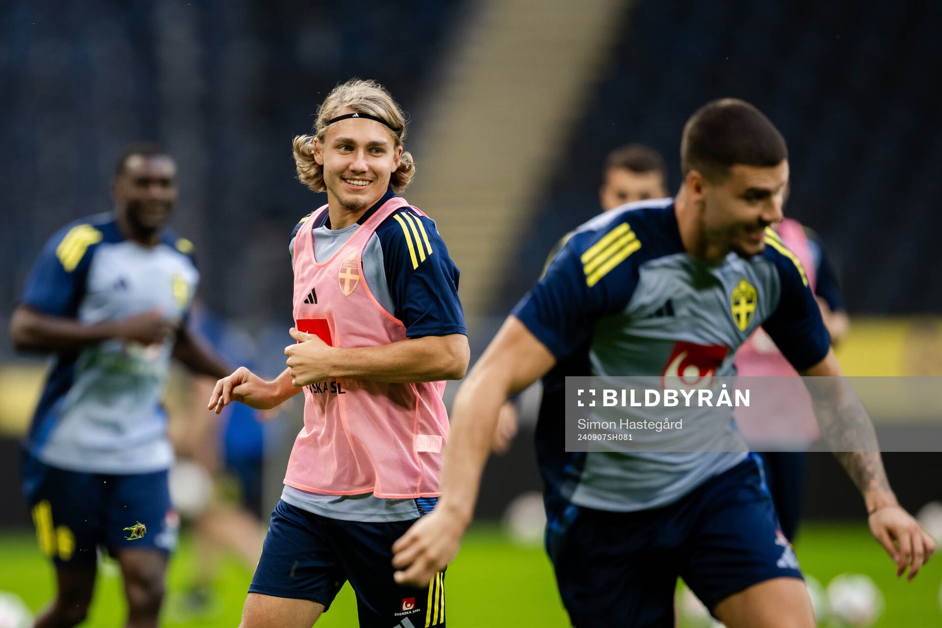 Sebastian Nanasi of the Swedish men's football national