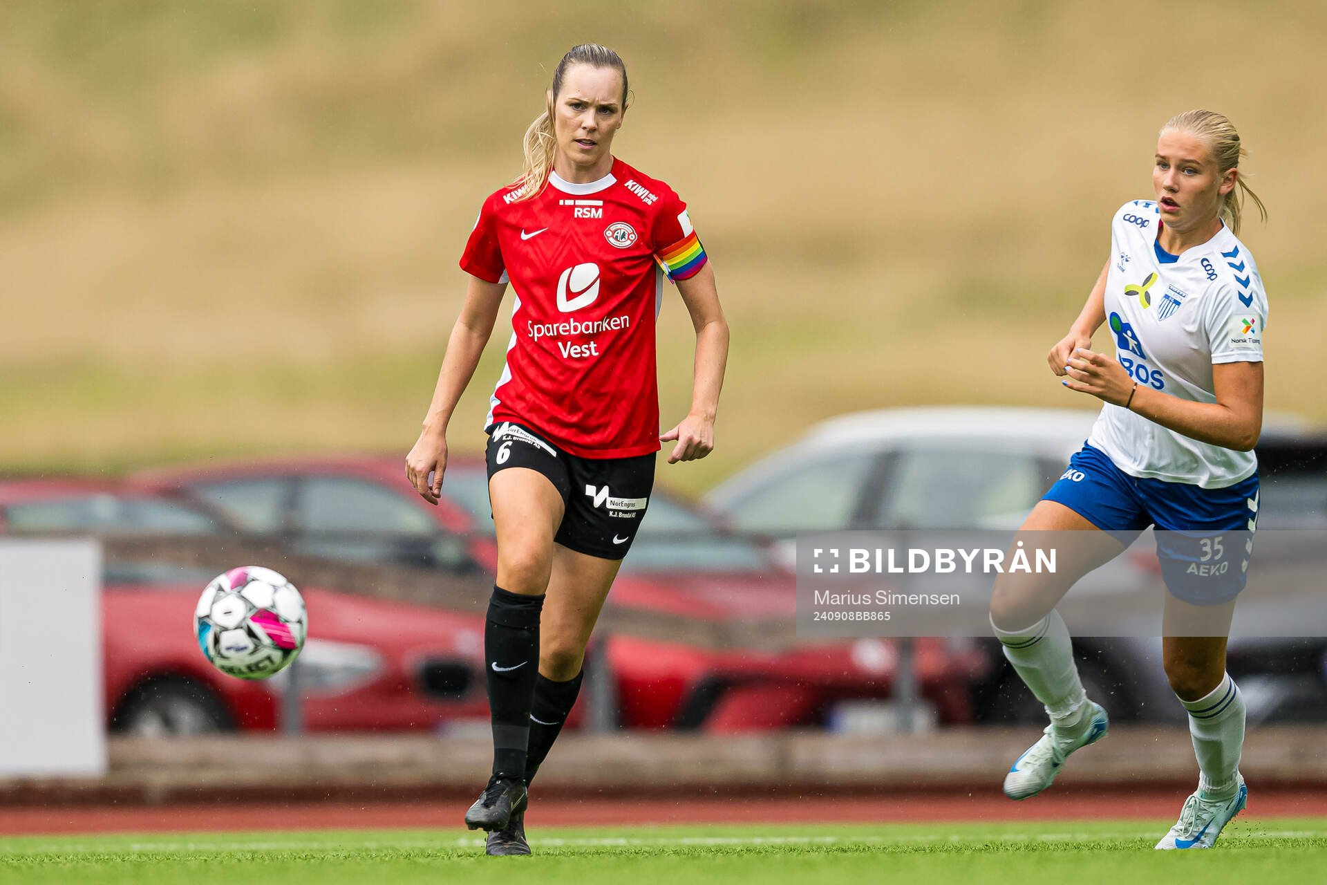 Stine Hovland of Arna-Bjørnar