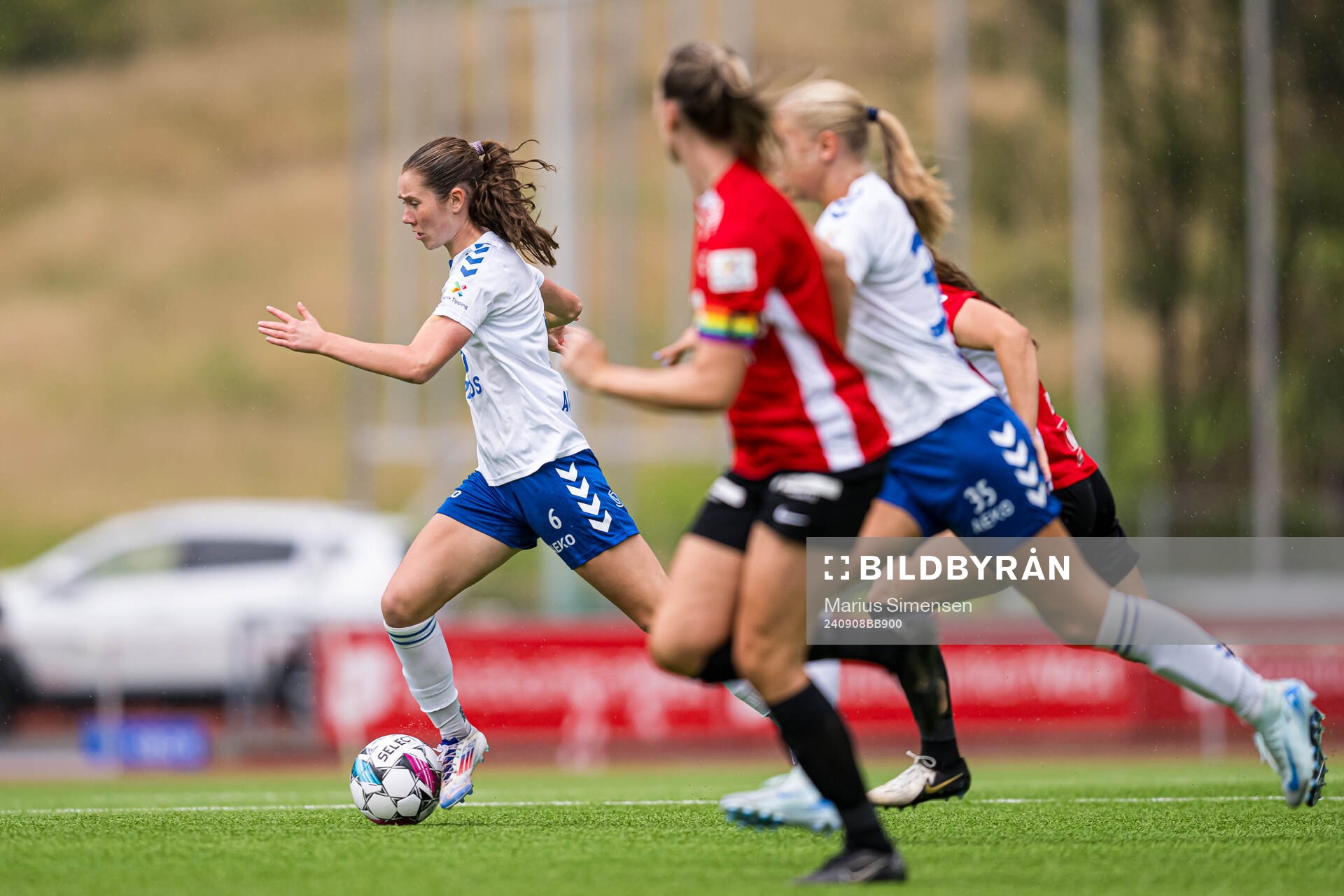 Carina Wik Alfredsen of Kolbotn during the Toppserien football match between Arna-Bjørnar and Kolbotn on September 8, 2024 in Bergen.