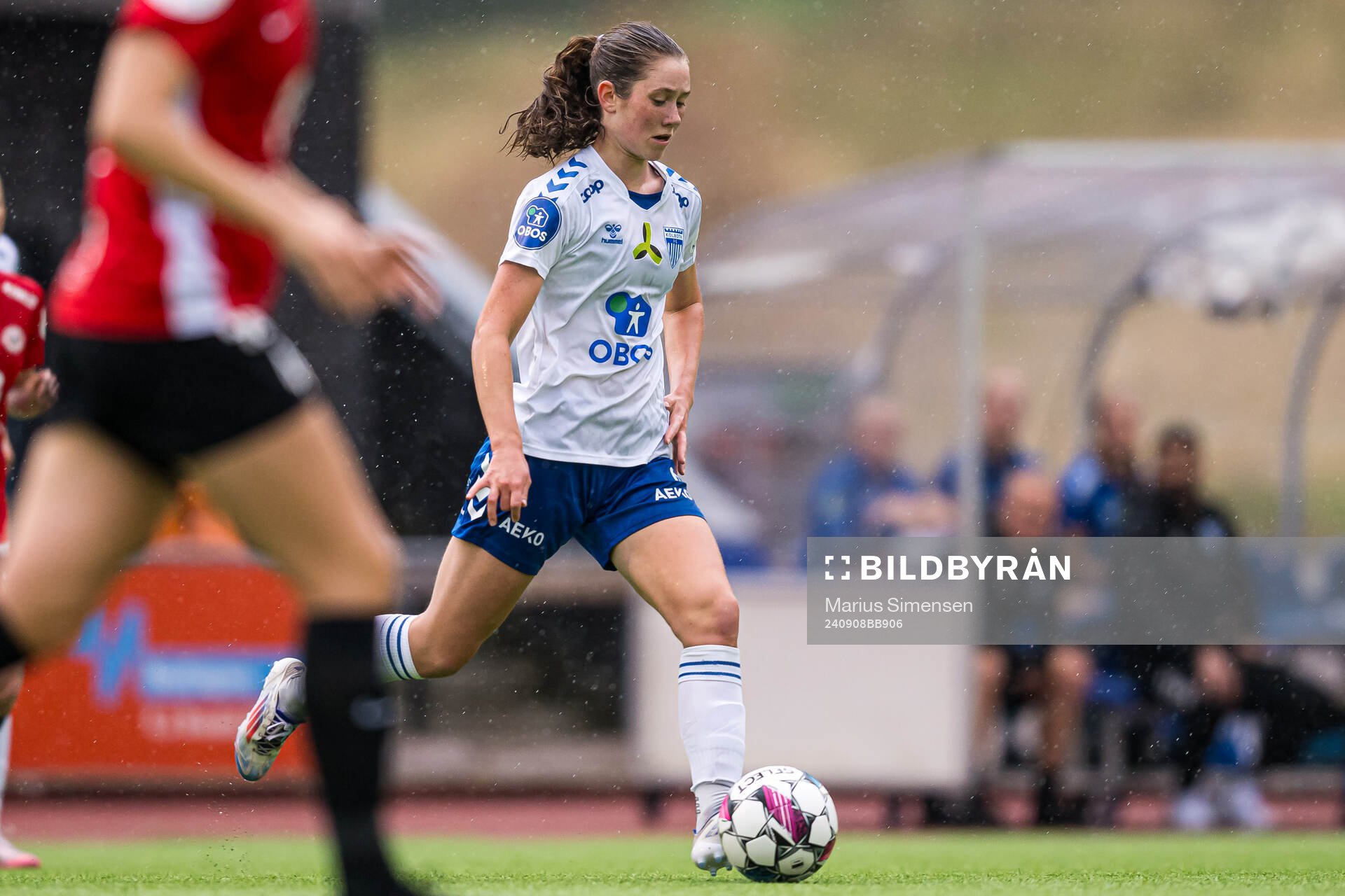 Carina Wik Alfredsen of Kolbotn during the Toppserien football match between Arna-Bjørnar and Kolbotn on September 8, 2024 in Bergen.