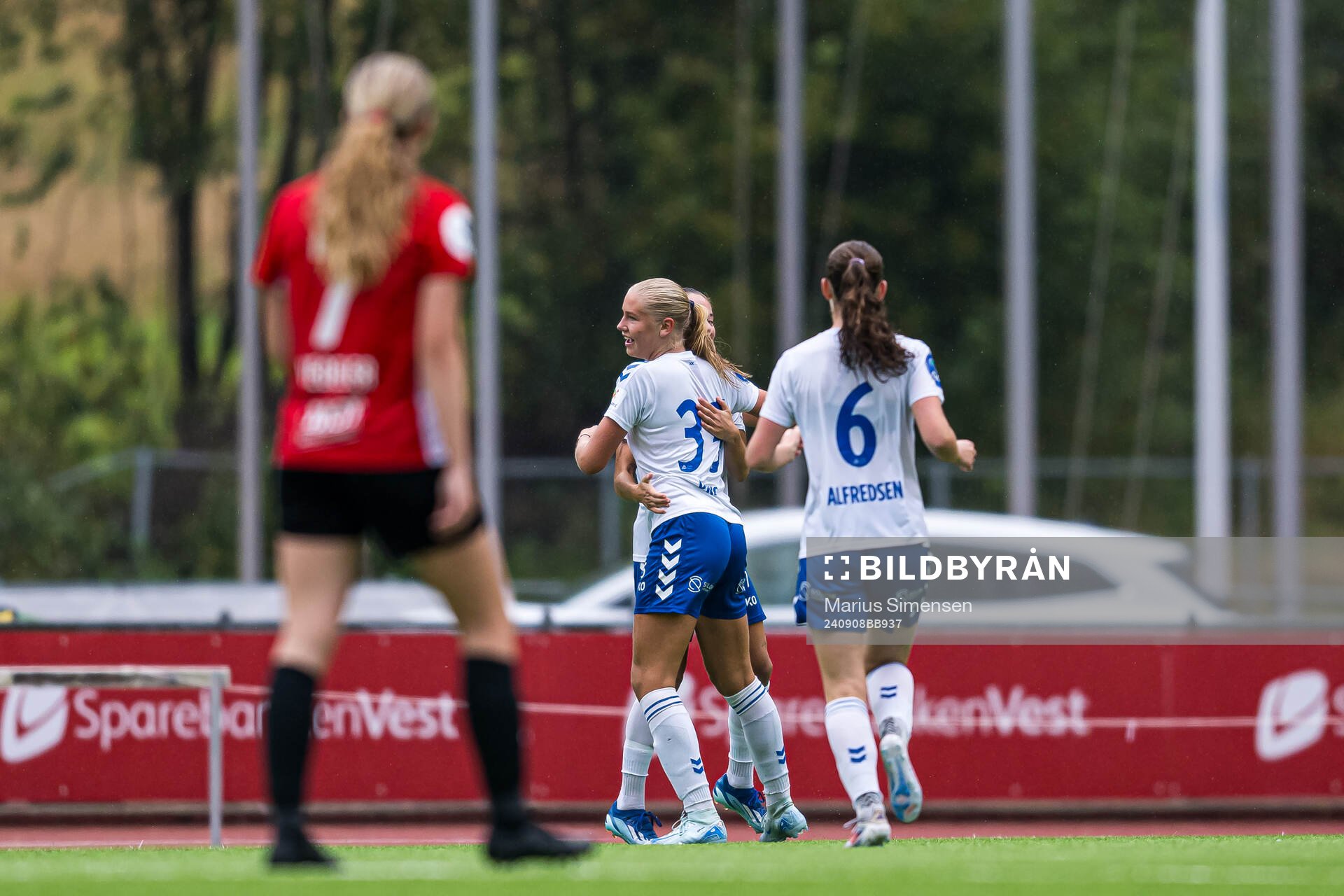 Marie Moen Preus of Kolbotn celebrates
