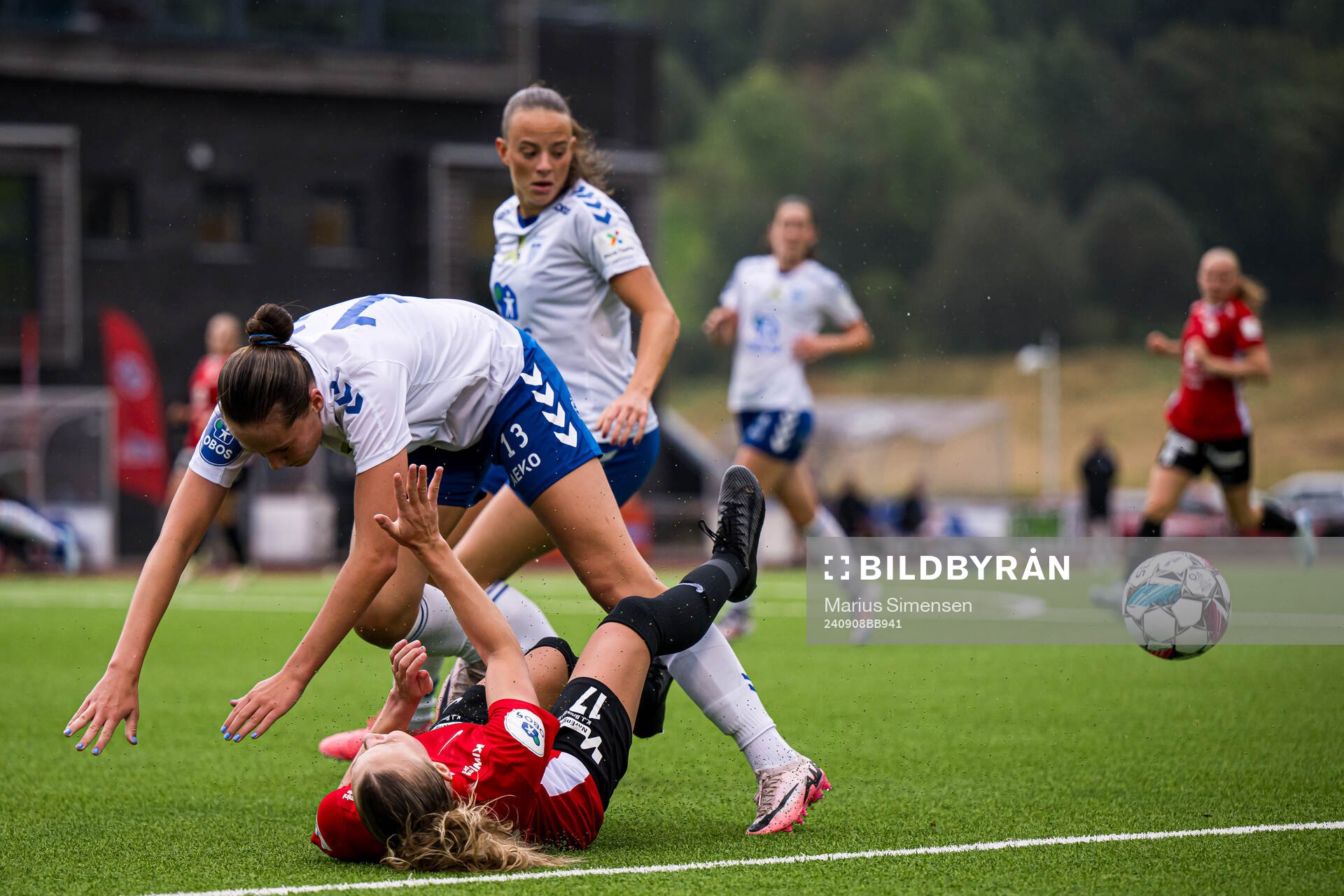 Mille Helland Flø of Kolbotn and Sanne Bolette Dale Lekven