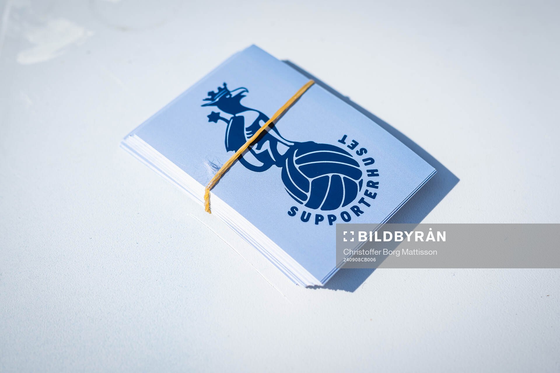 Klistermärken från Supporterhuset