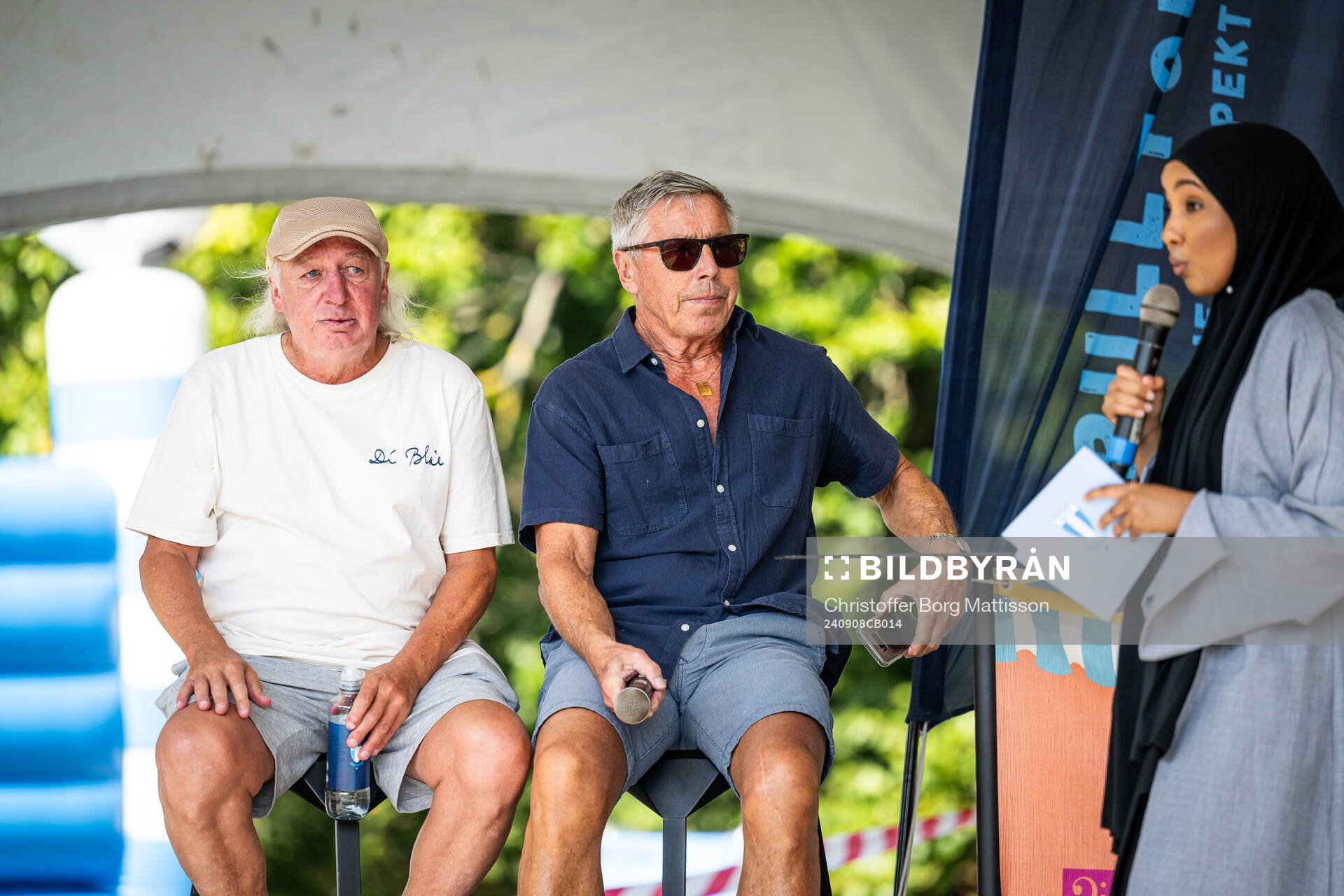 Robert Prytz, Roy Andersson och Jasmin Nur