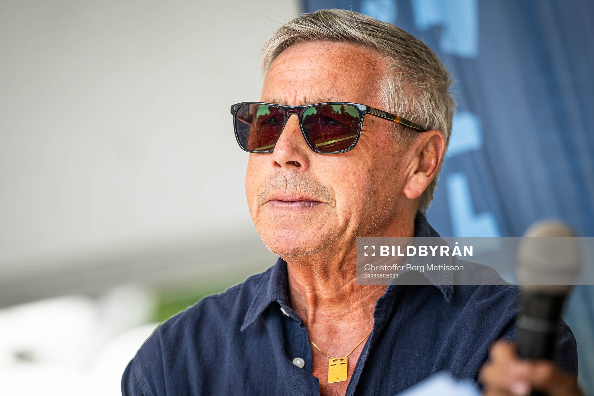 Roy Andersson under arrangemanget Laget för alla med Malmö FF den 8 september 2024 i Malmö. 