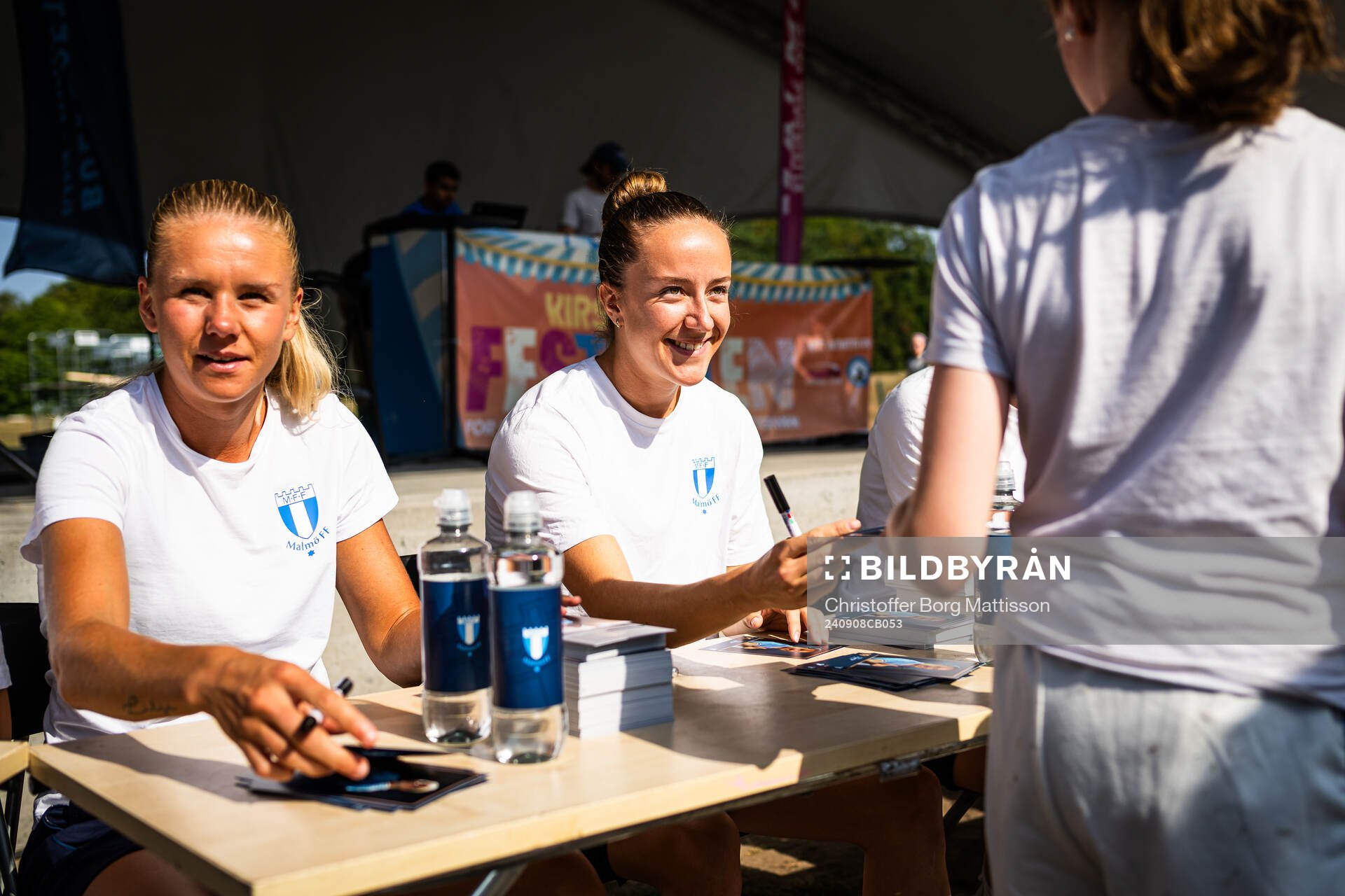 Nellie Lilja och Amanda Kander