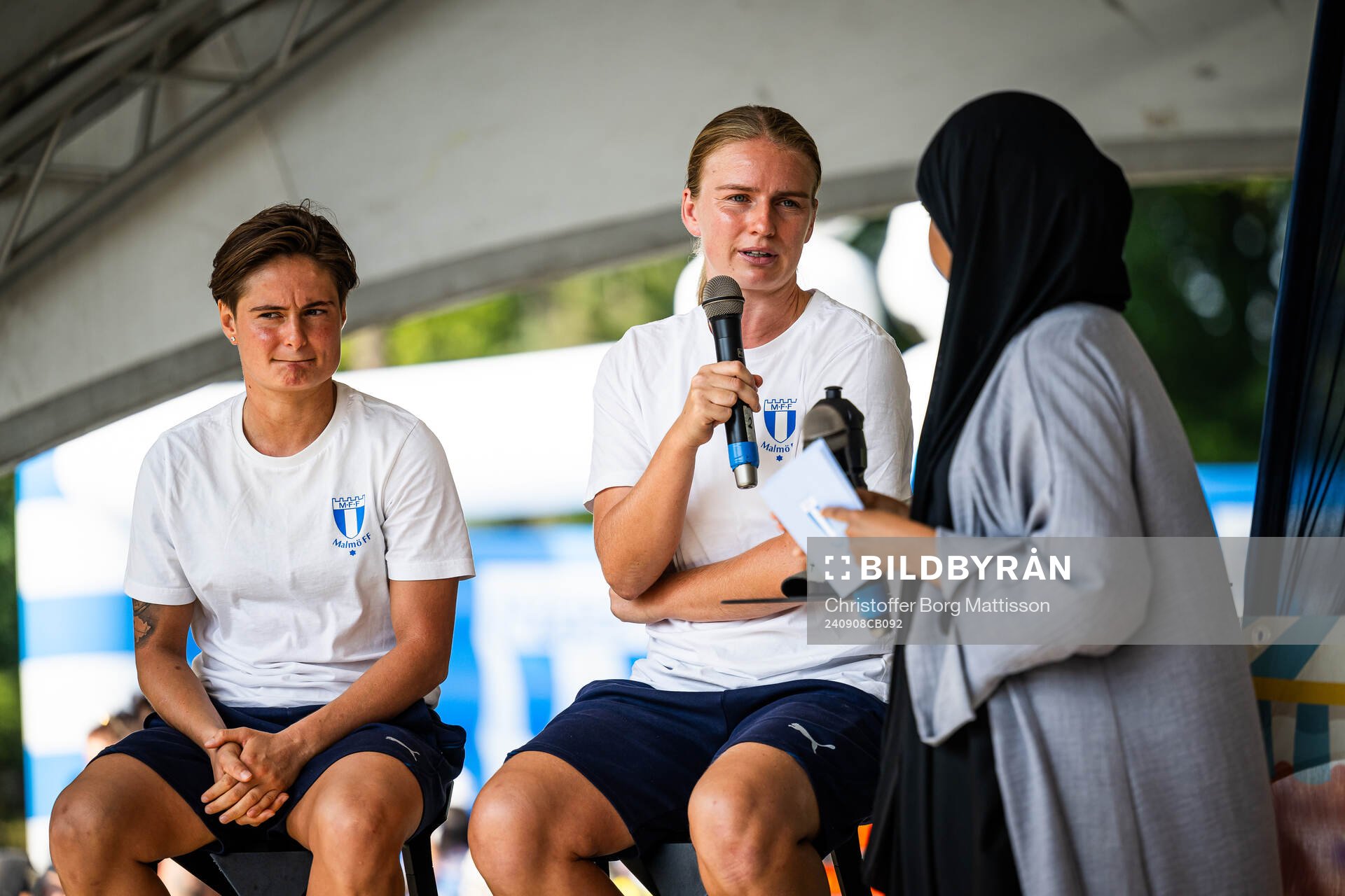 Ema Paljevic och Amanda Kander