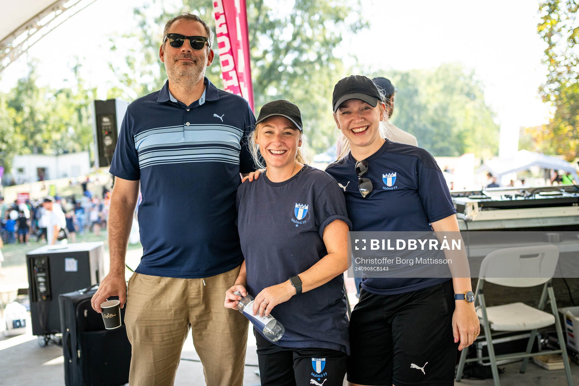 SLO Pierre Nordberg, Andrea Sjögren och Desiree Almendares