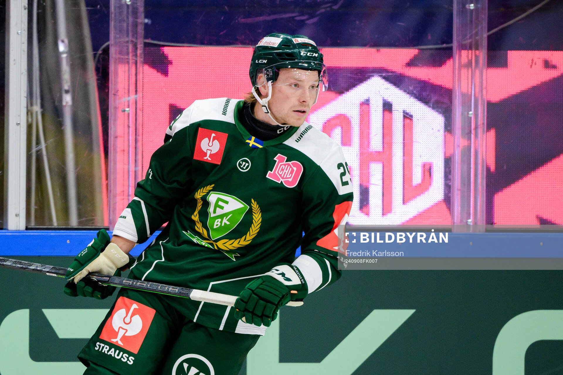 Oscar Steen of Färjestad