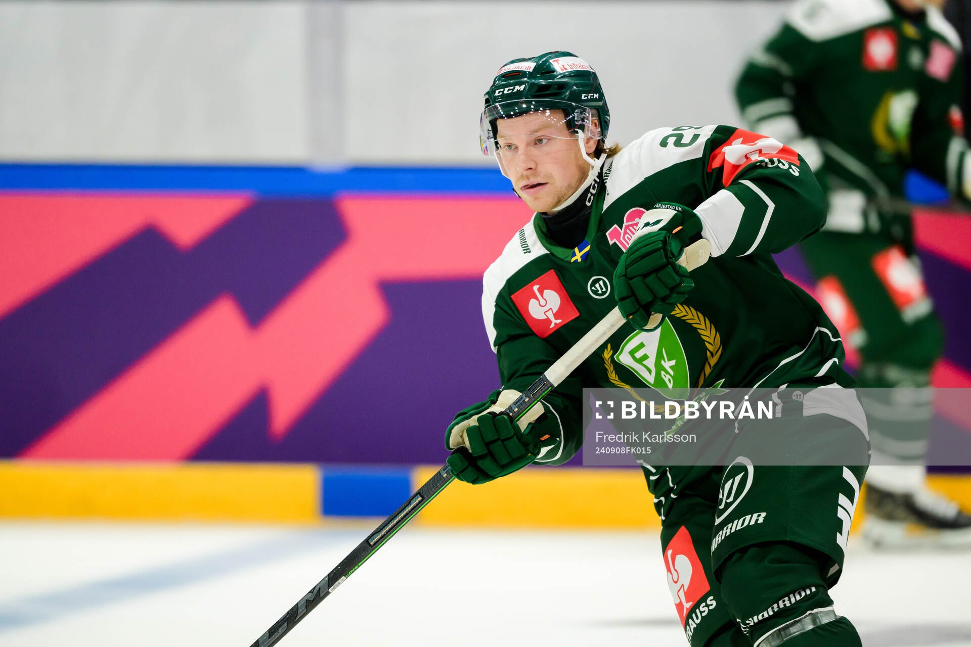 Oscar Steen of Färjestad