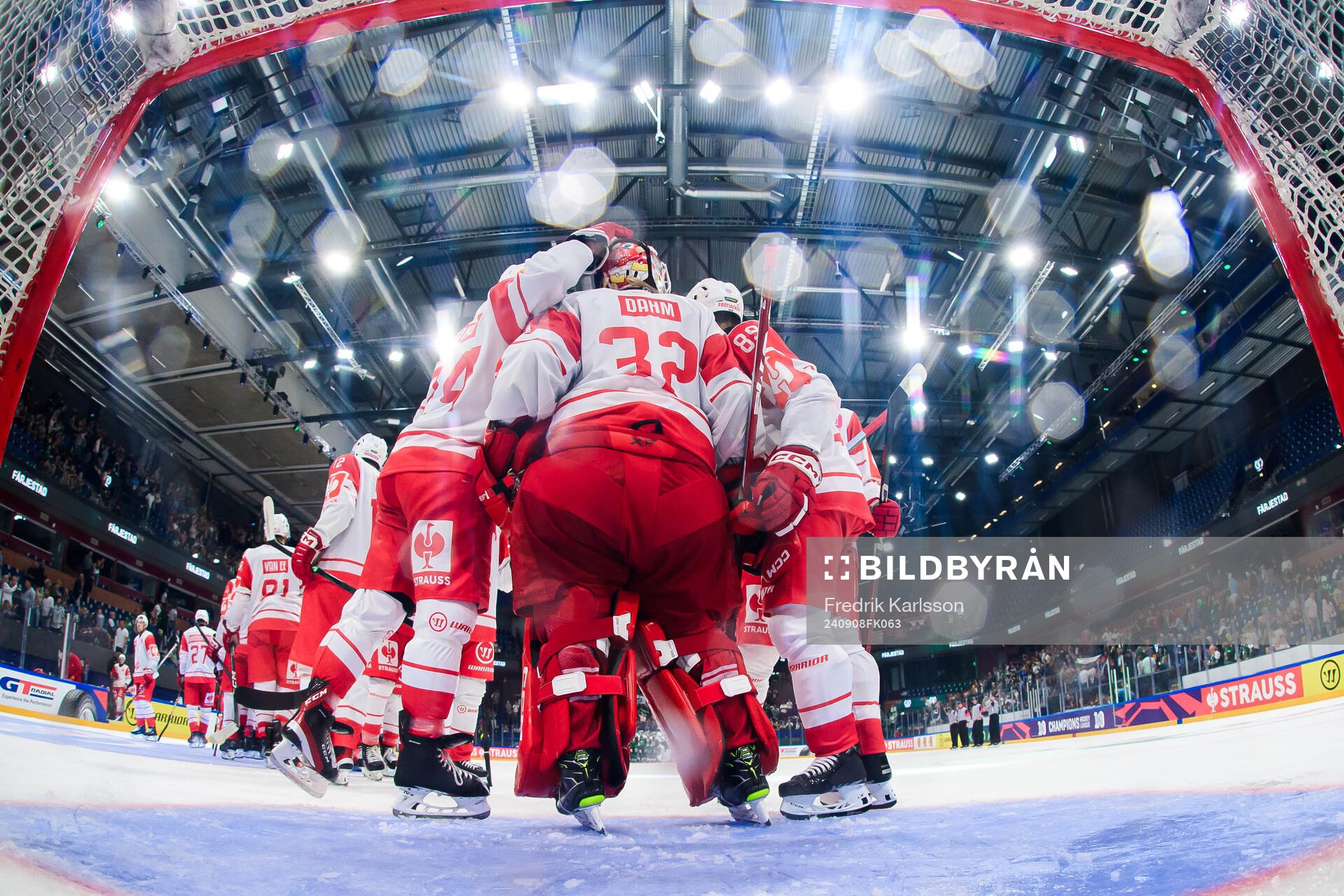 Players of Klagenfurt looks dejected