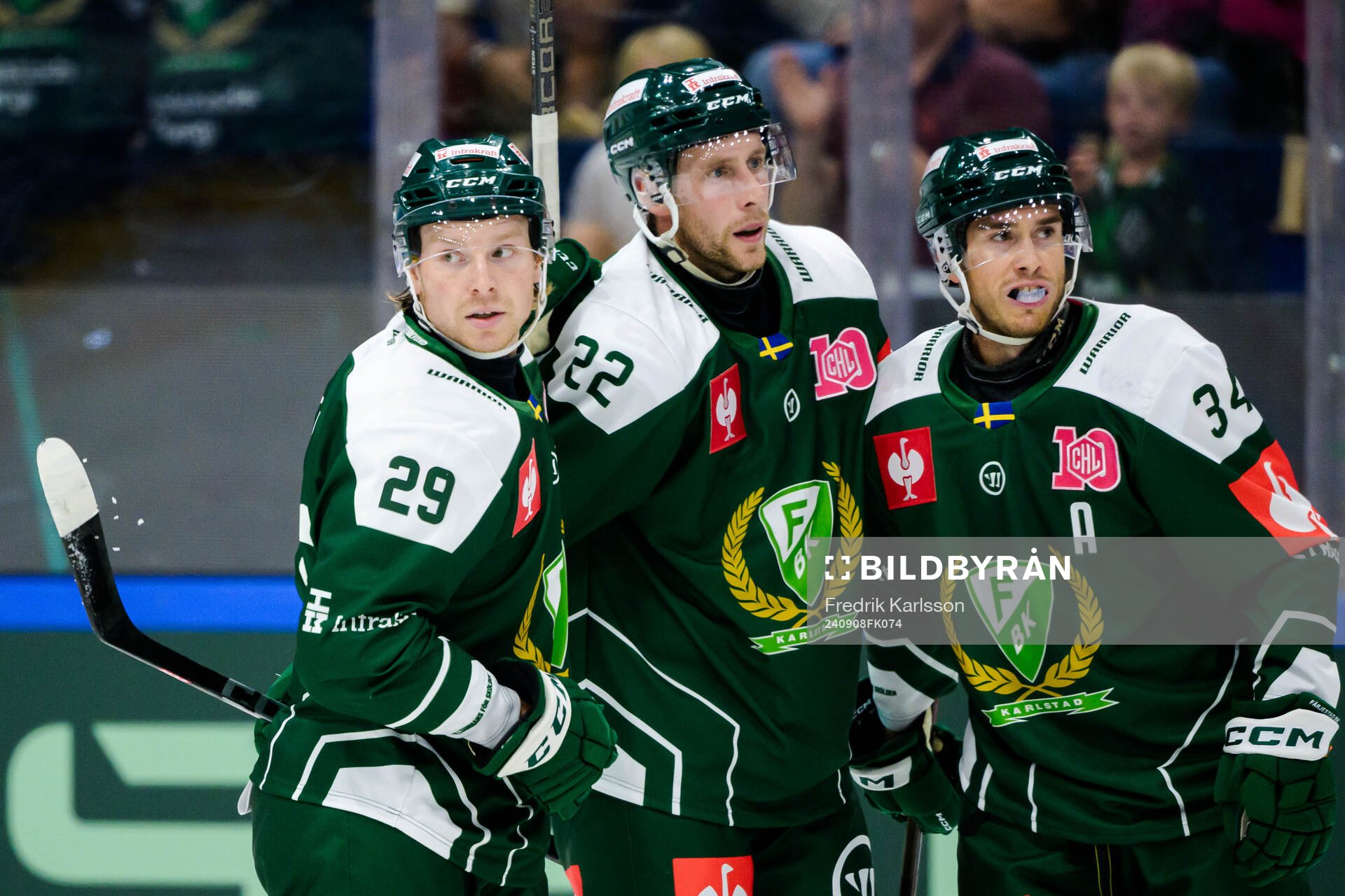 Oscar Steen, Per Åslund and Michael Lindqvist of