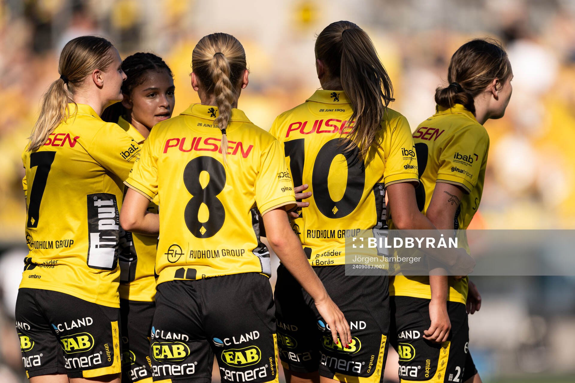 Elfsborgs spelare jublar